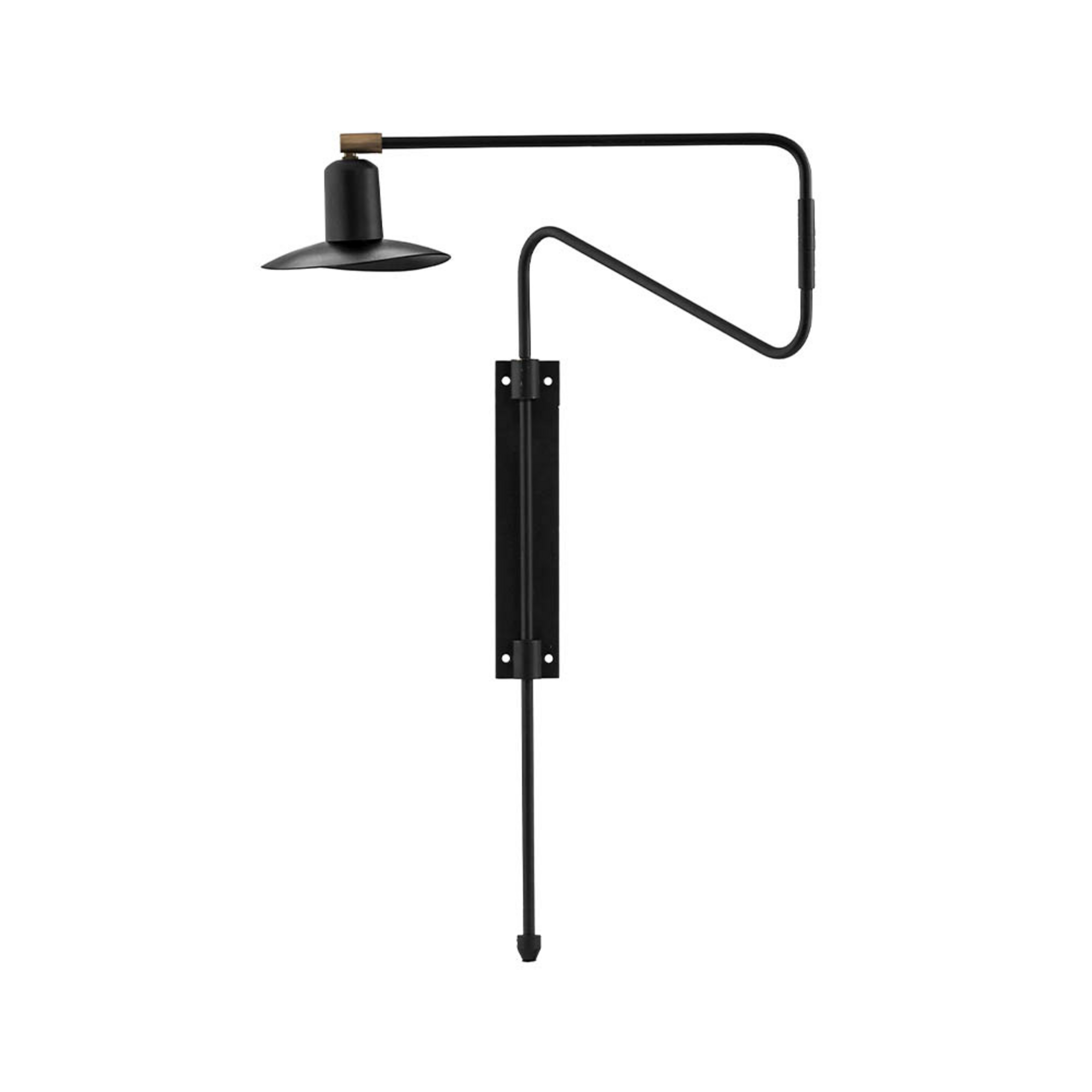 Swing Wall Lamp Black - House Doctor