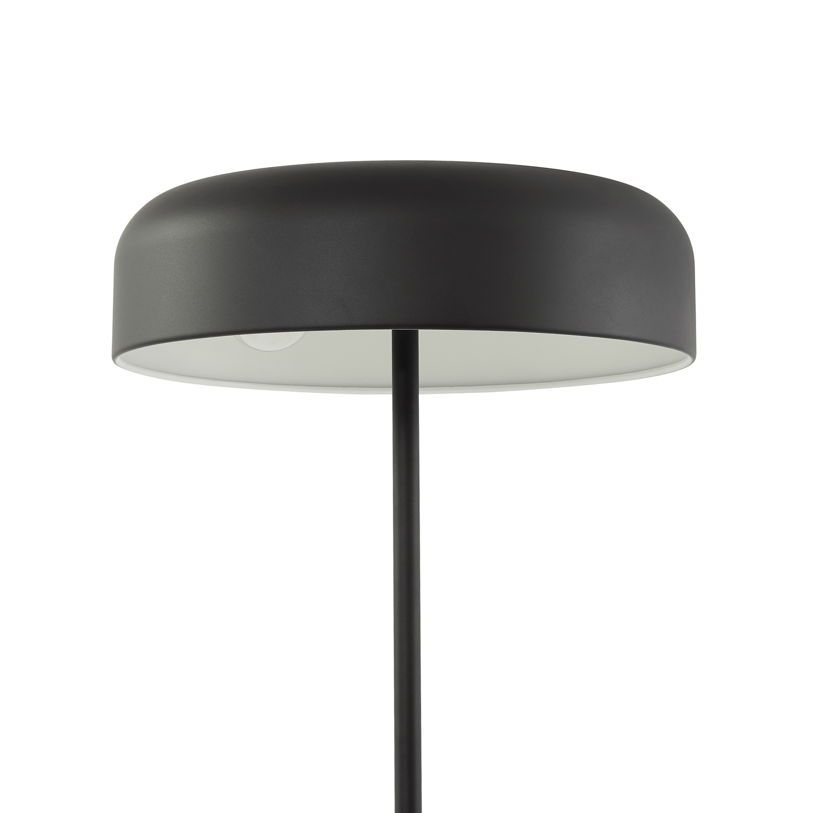 Lindby Edion floor lamp, sand black, metal