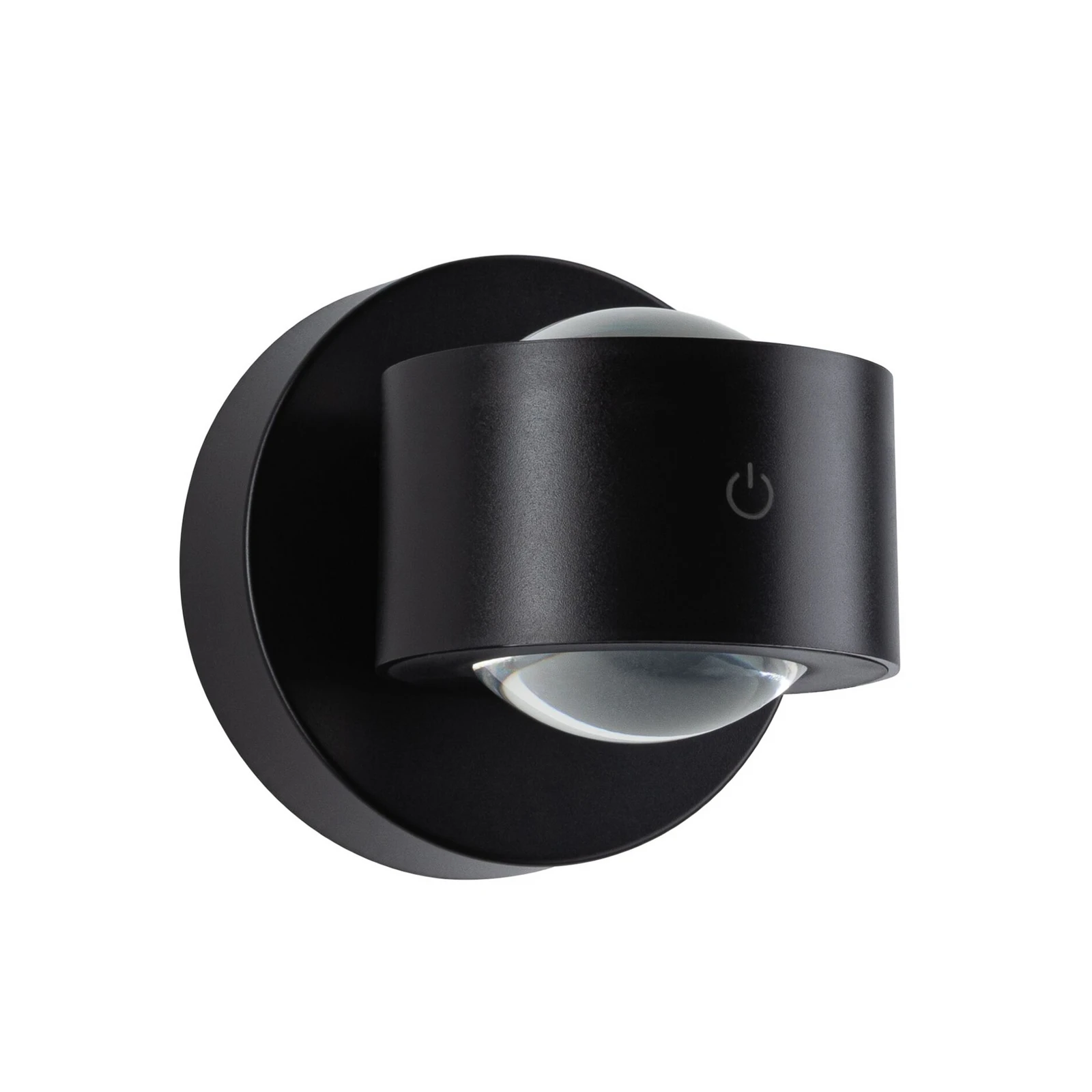 Paulmann Akku-Außenwandlampe Zorik schwarz 10 cm IP44 Dimmer