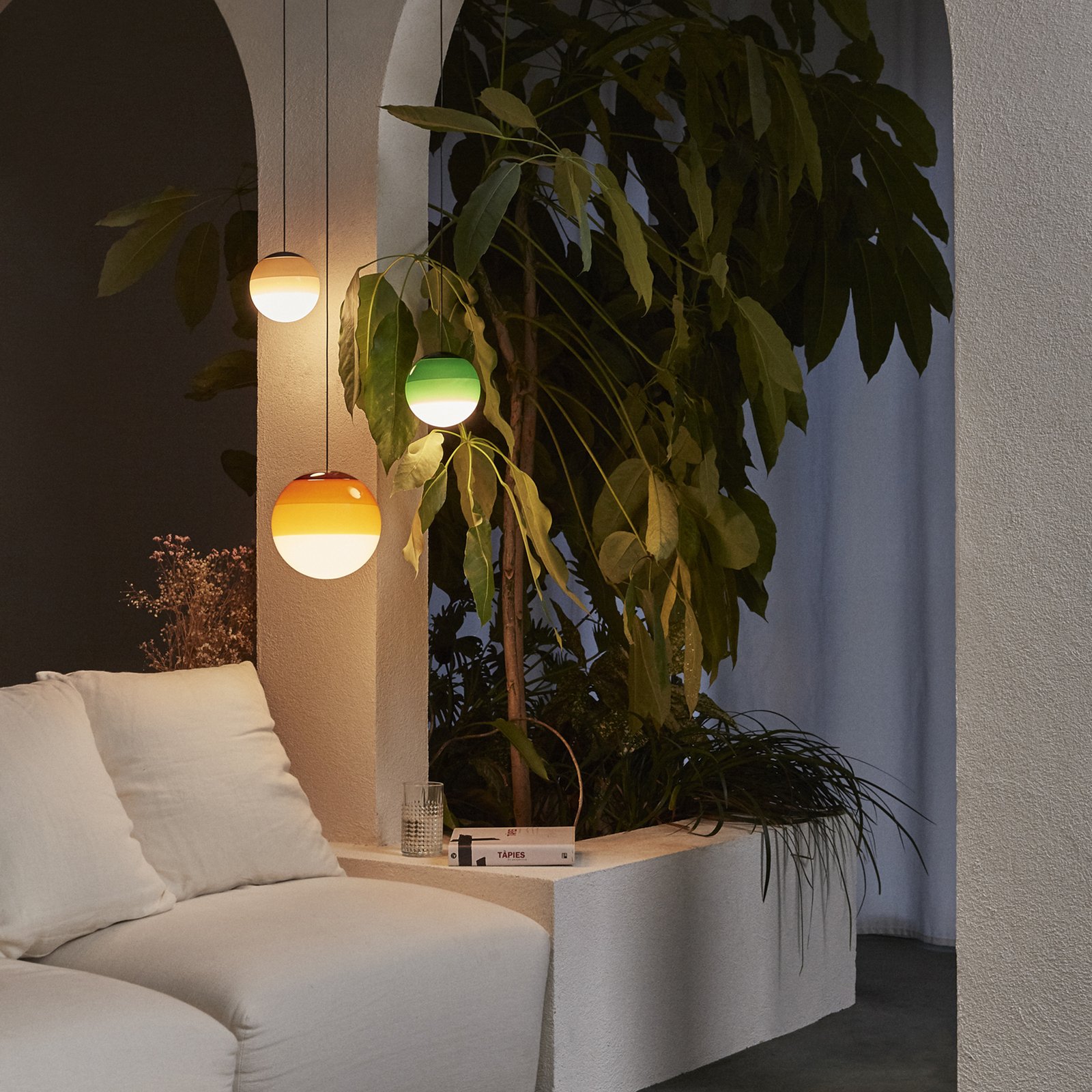 Dipping Light 20 Pendelleucte Green - Marset