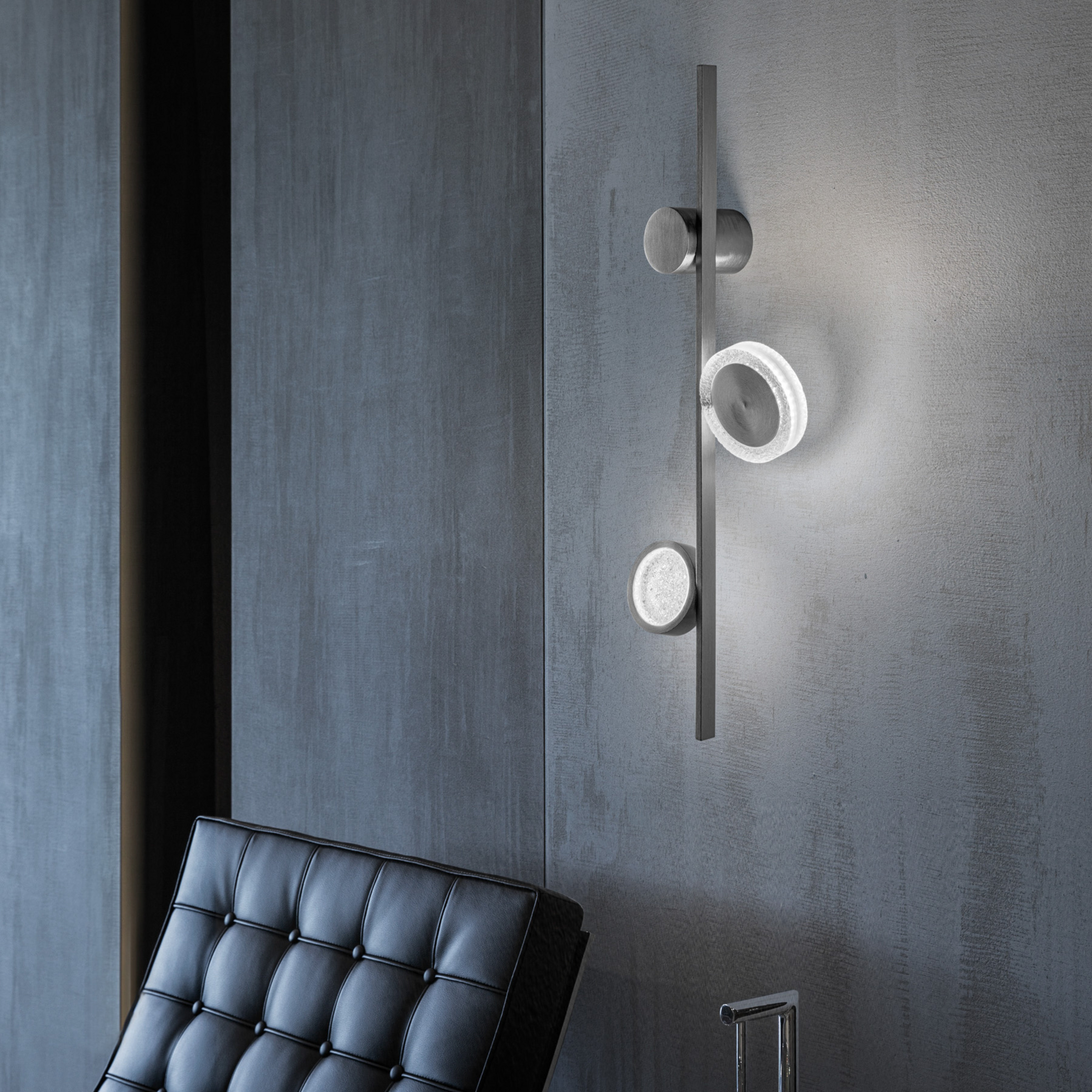 Applique LED Yo-Yo A, nickel