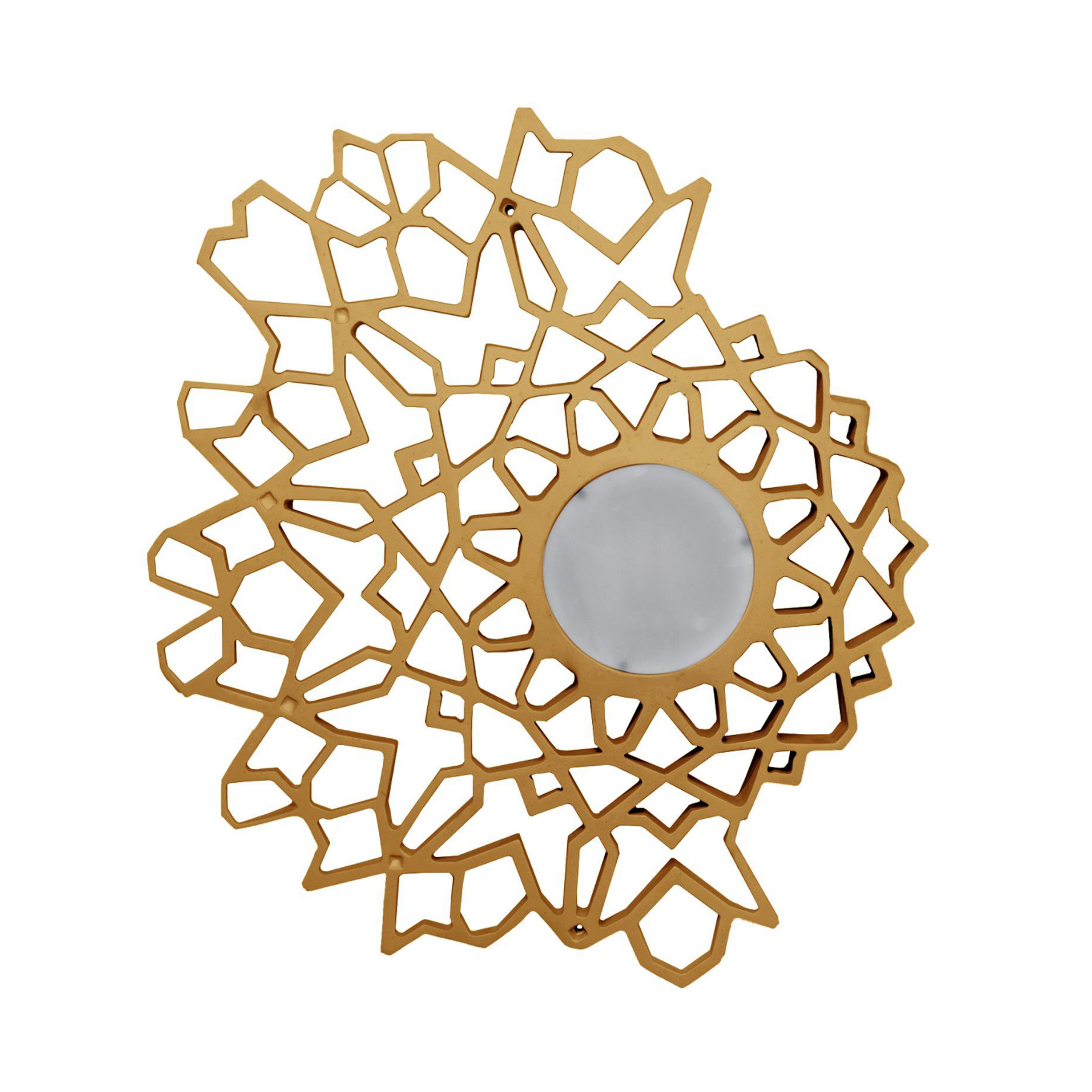 Karman Applique murale LED Notredame, or, 2.700 K, 63 x 56 cm