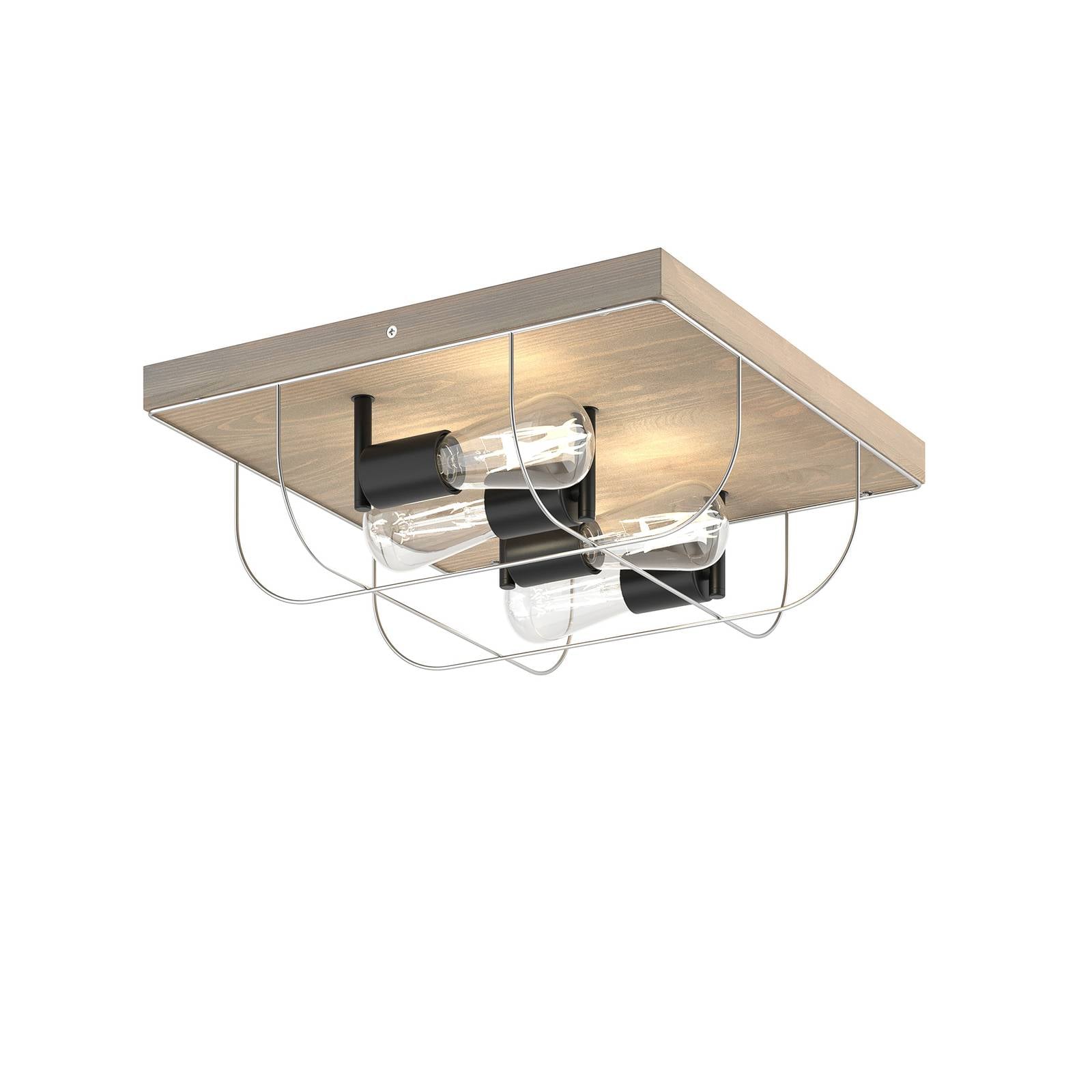 Envostar Neptuna Deckenleuchte, Quadrat, 4-fl.