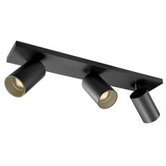 SpotOn3 Lámpara de Techo Negro - Antidark
