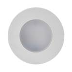 Holstein LED recessed light IP65 116° rigid, white