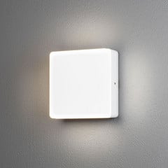 Aplique LED de exterior Cesena, sensor crepuscular