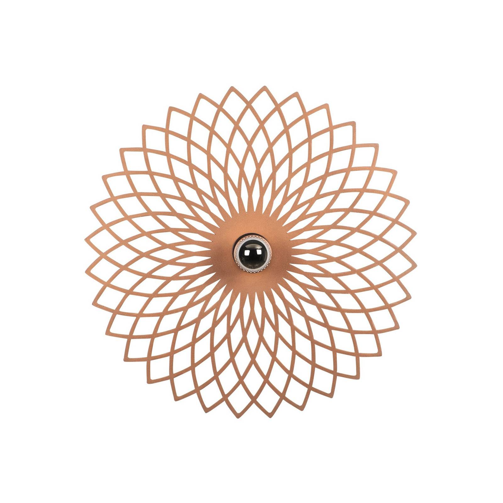 Wandlampe Fellini MR-988 Lochmuster Ø50cm kupfer