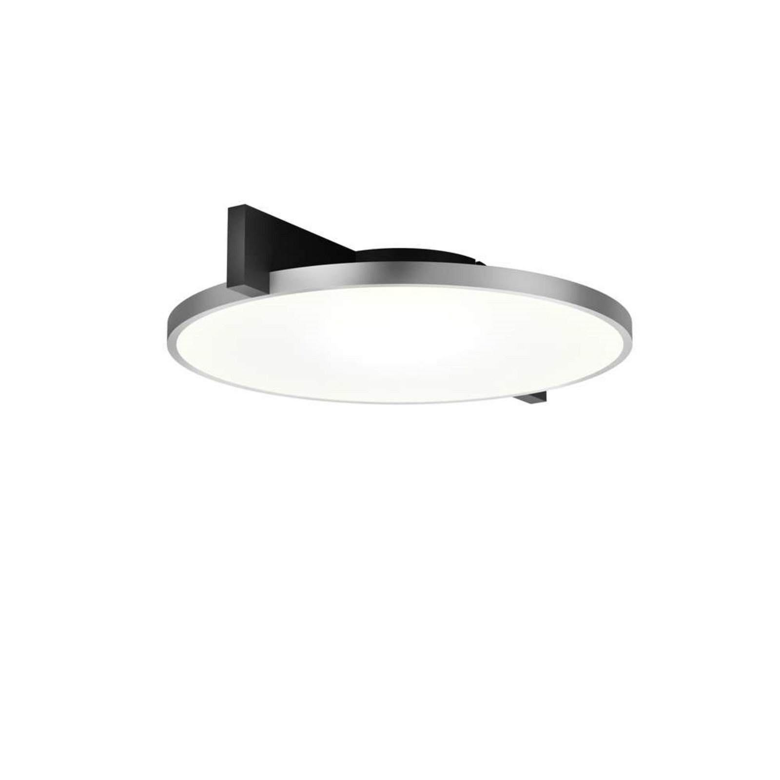 Inlay Round C2 Plafonieră Matt Black/Satin Silver - Light-Point