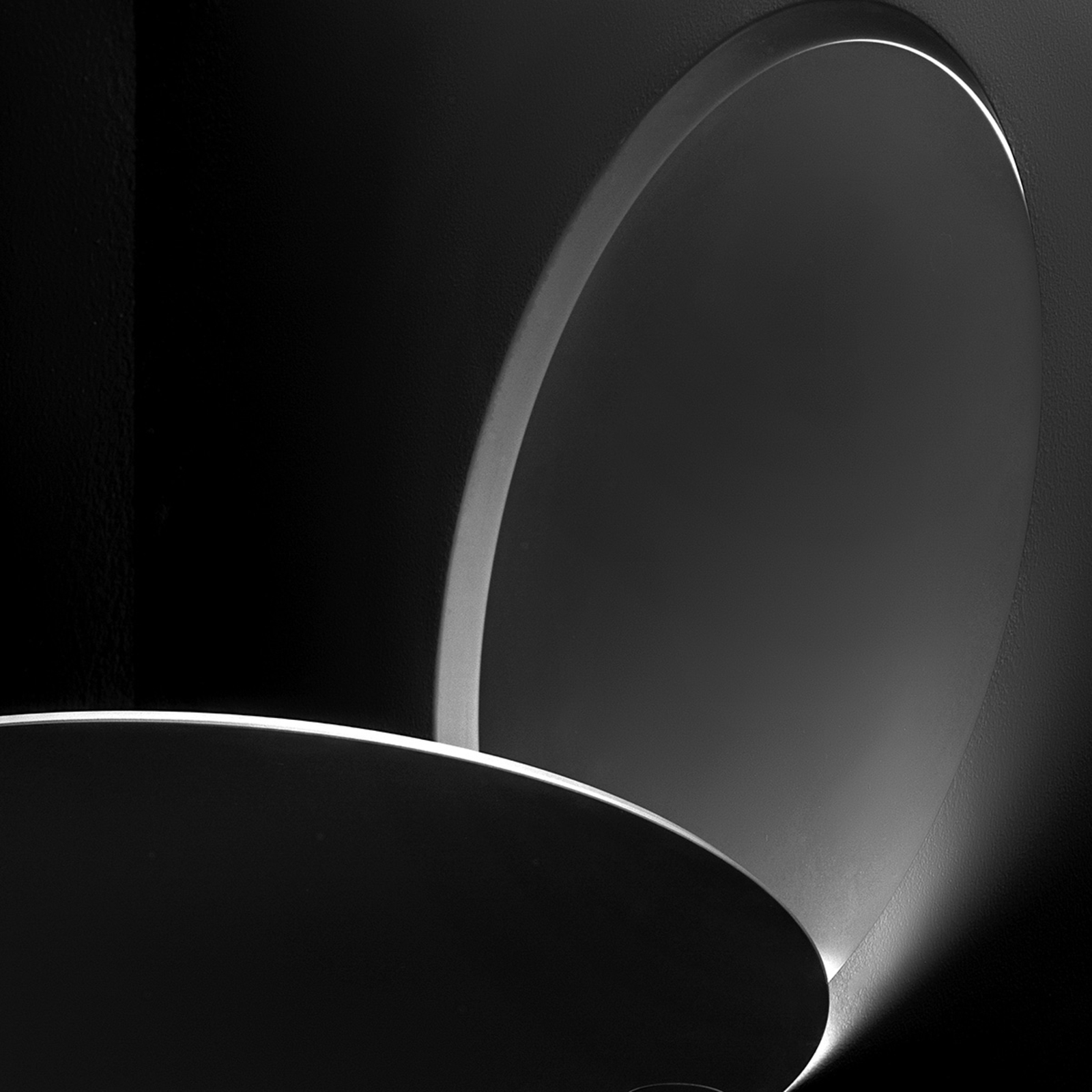 ICONE Caveau LED-væglampe, 3.000 K, hvid