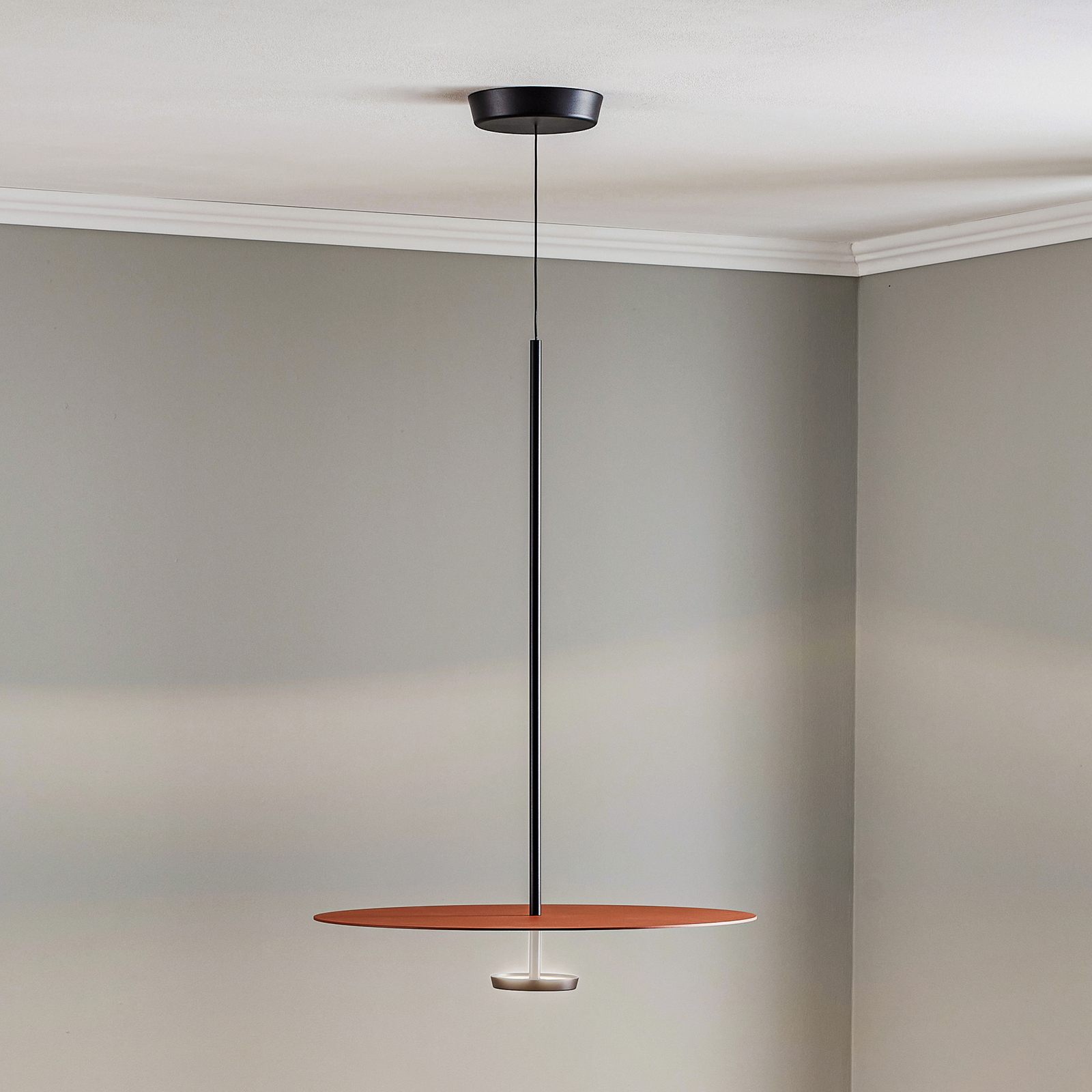Vibia Flat LED-Hängelampe 1-flammig dimmbar
