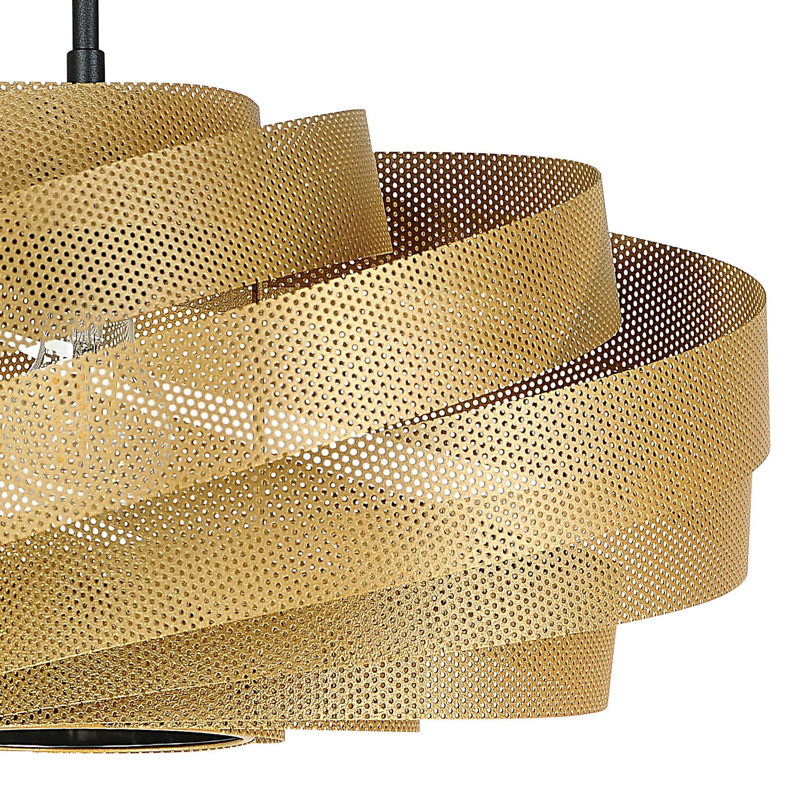 Vento hanglamp, goudkleurig, Ø 50 cm