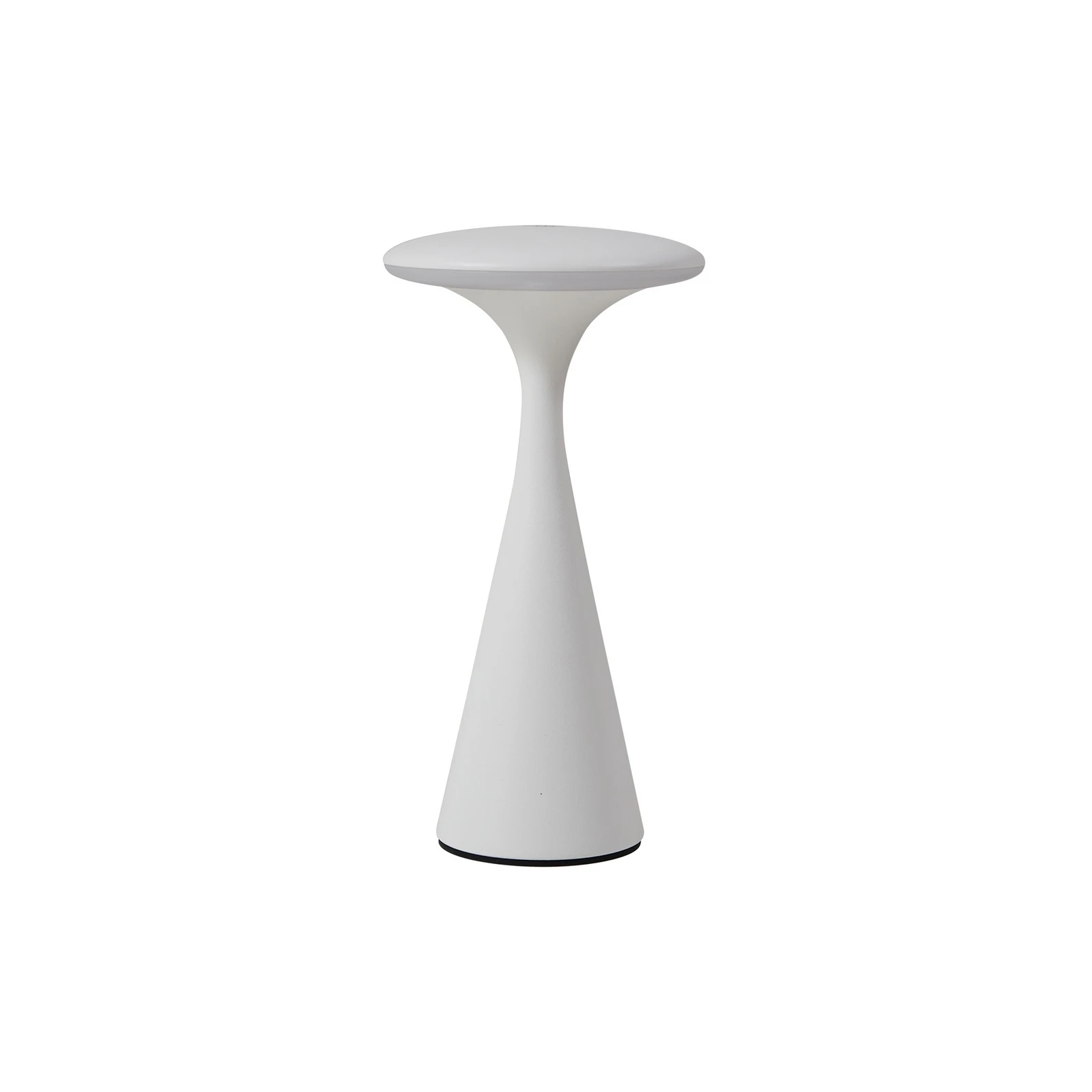 Nabíjacia stolová lampa Lindby LED Evelen, biela, IP54, CCT