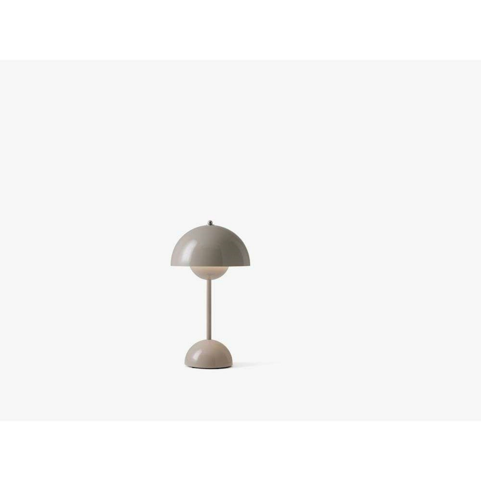 Flowerpot VP9 Lampada da Tavolo Portatile Grey Beige - &Tradition