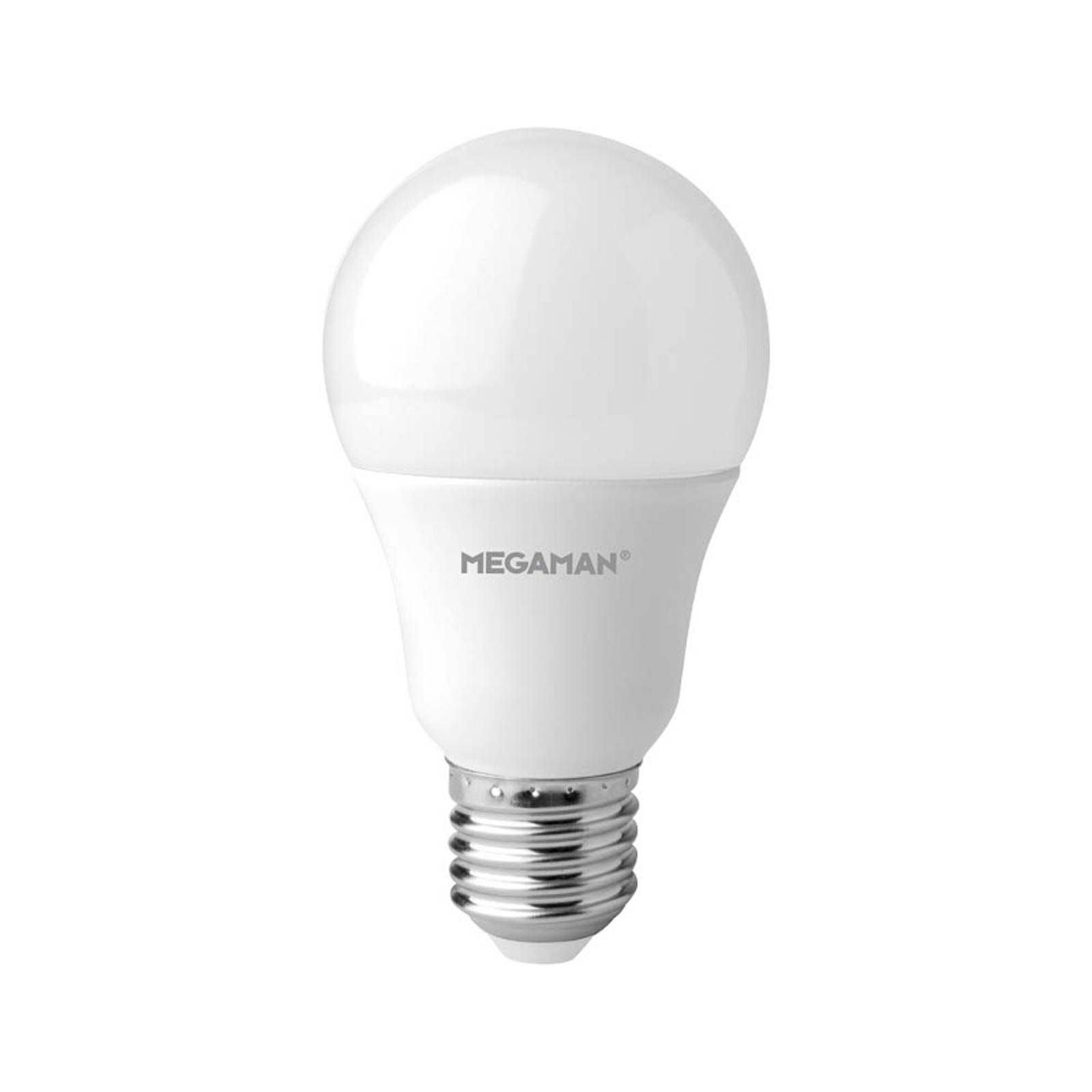 Levně MEGAMAN LED žárovka A60 E27 6W 2 700K 810lm stmívatelná