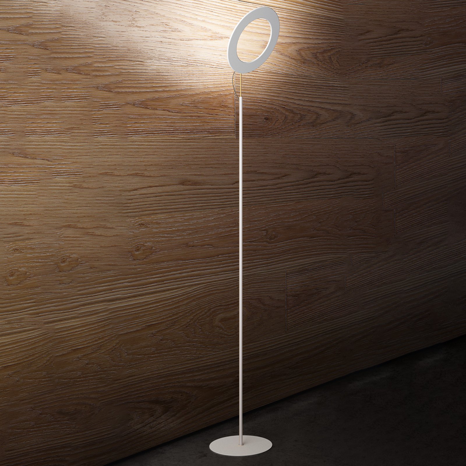ICONE Vera ST – stojaca LED lampa, biela
