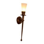 Menzel Chateau - antorcha de pared forjada 60 cm