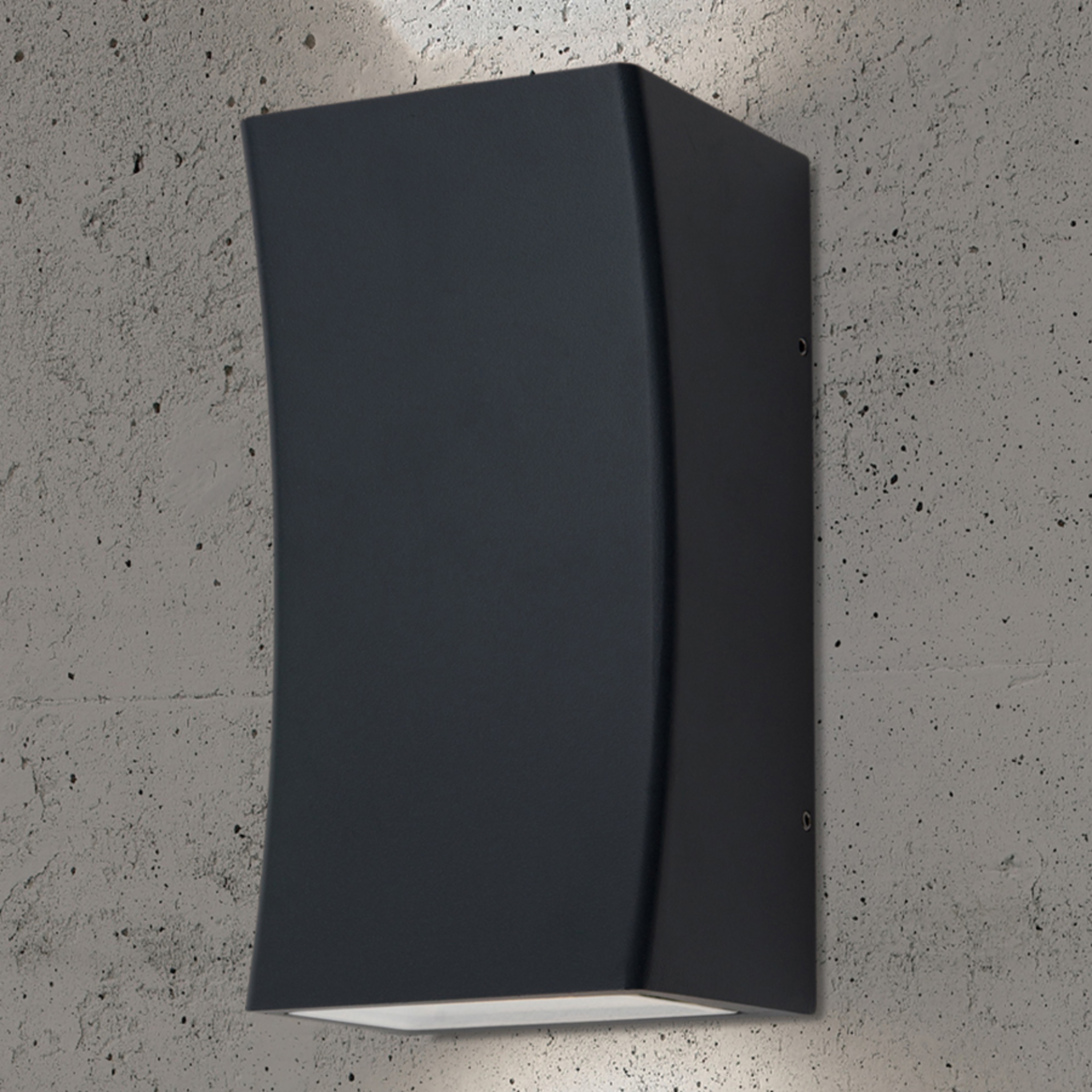 Asha - Candeeiro de parede exterior LED em antracite