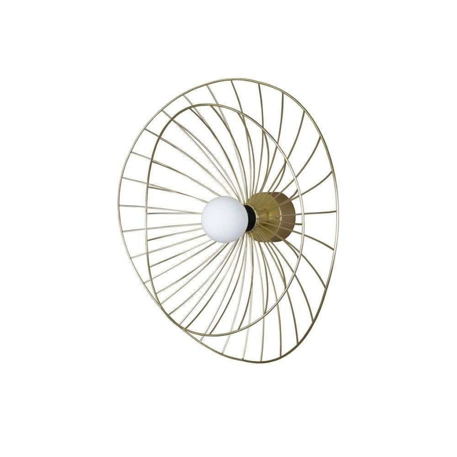 Ray 60 Wall/Ceiling Lamp Brass - Globen Lighting