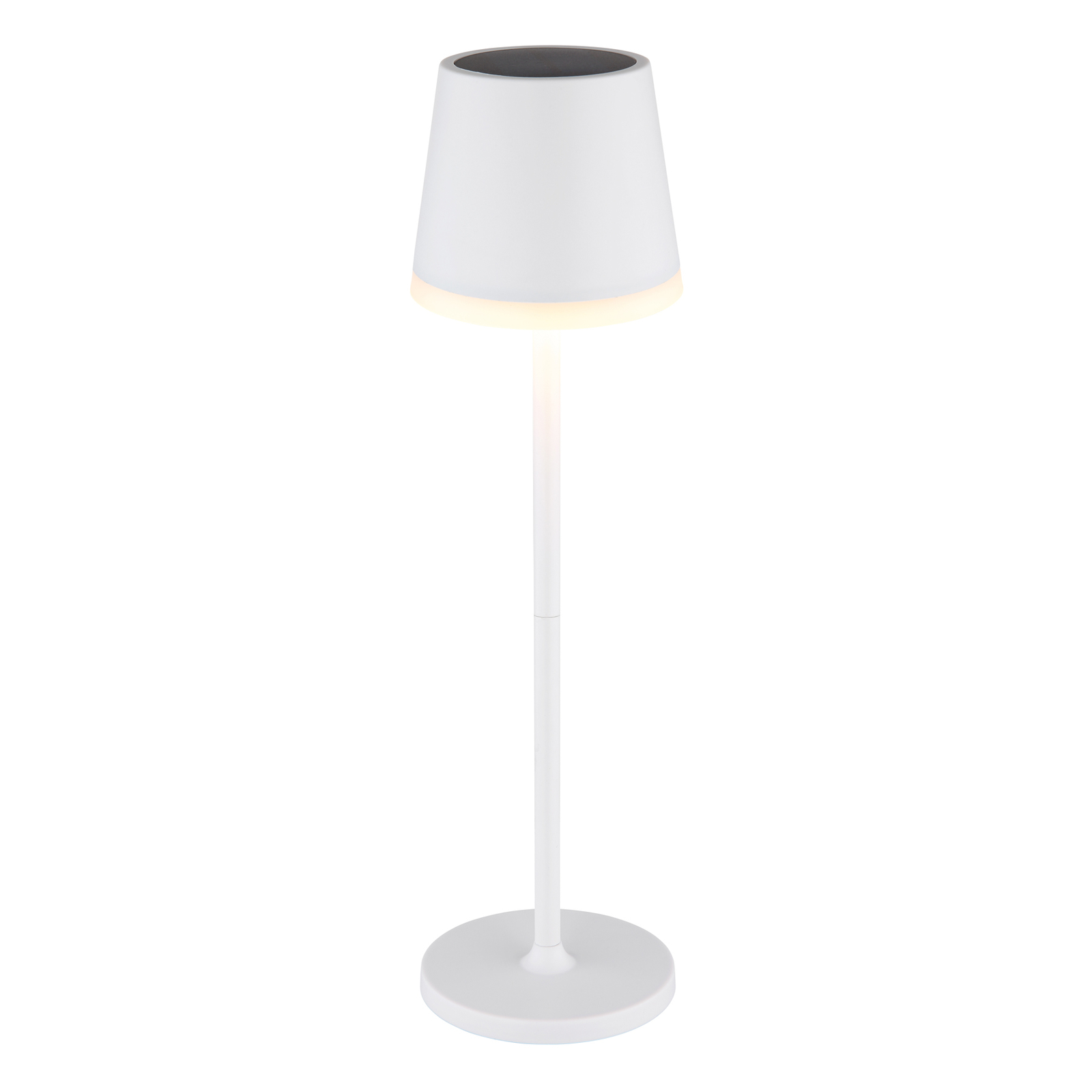 36637 solar table lamp, IP44, white