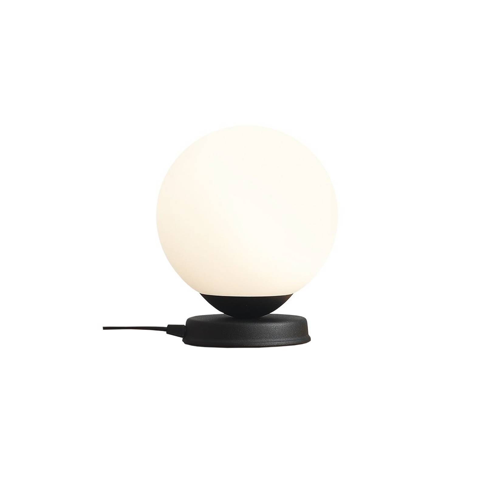 Tafellamp Ball, frame zwart