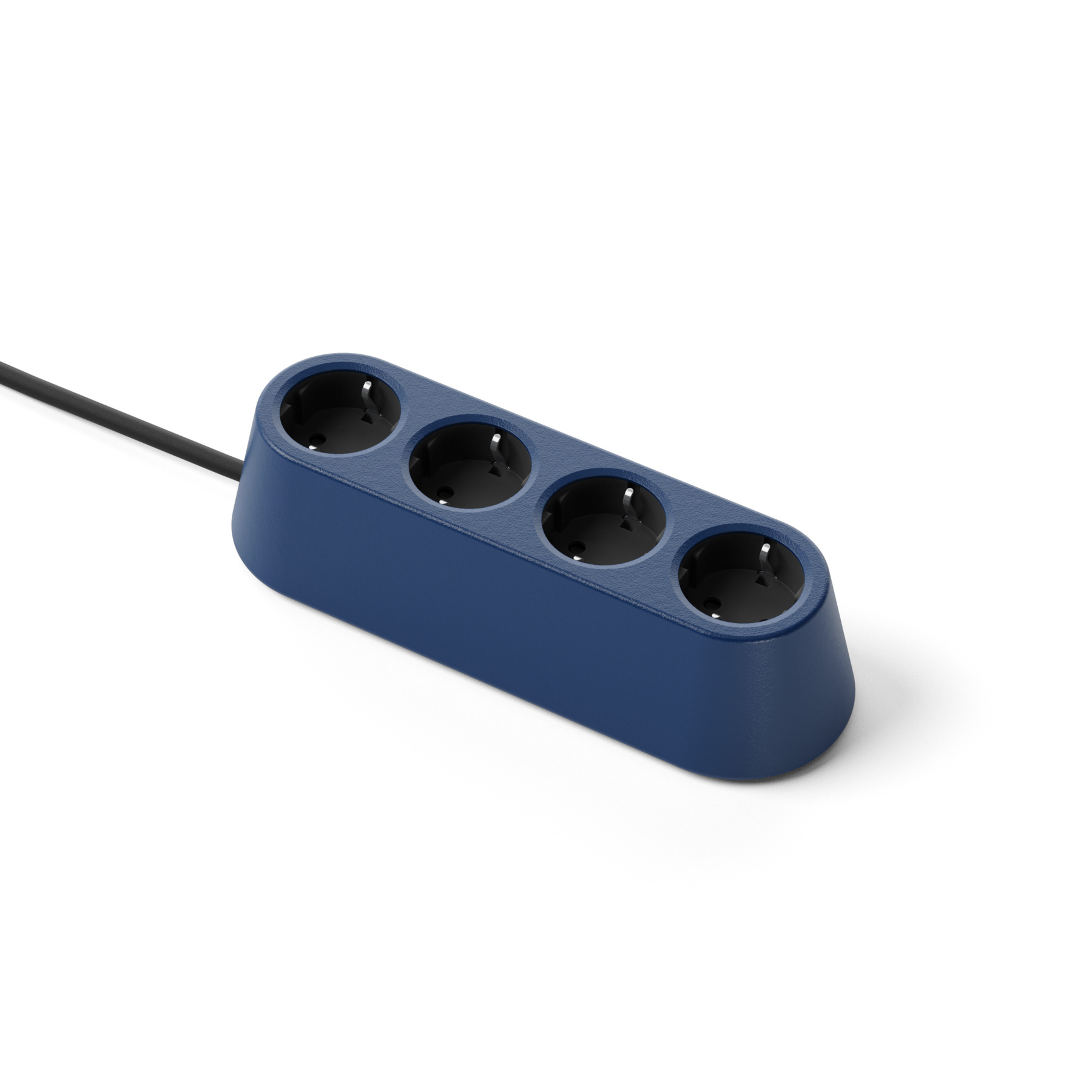 Presa NOMAD BLOCK, blu, 4 x tipo F - Forming Function