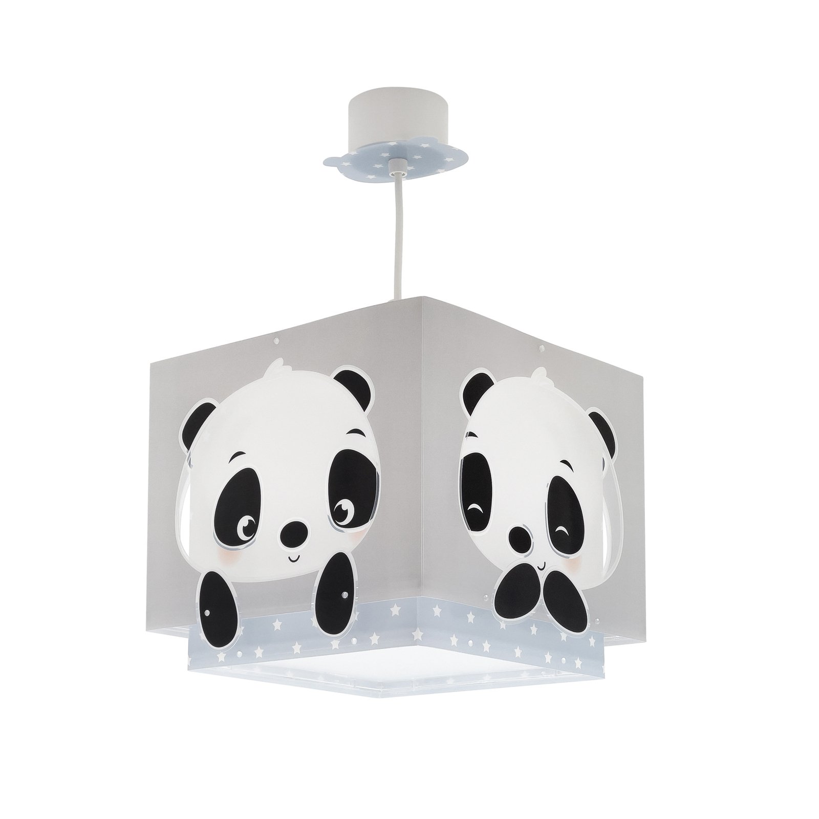 Dalber Panda függő lámpa gyerekszobába, kék