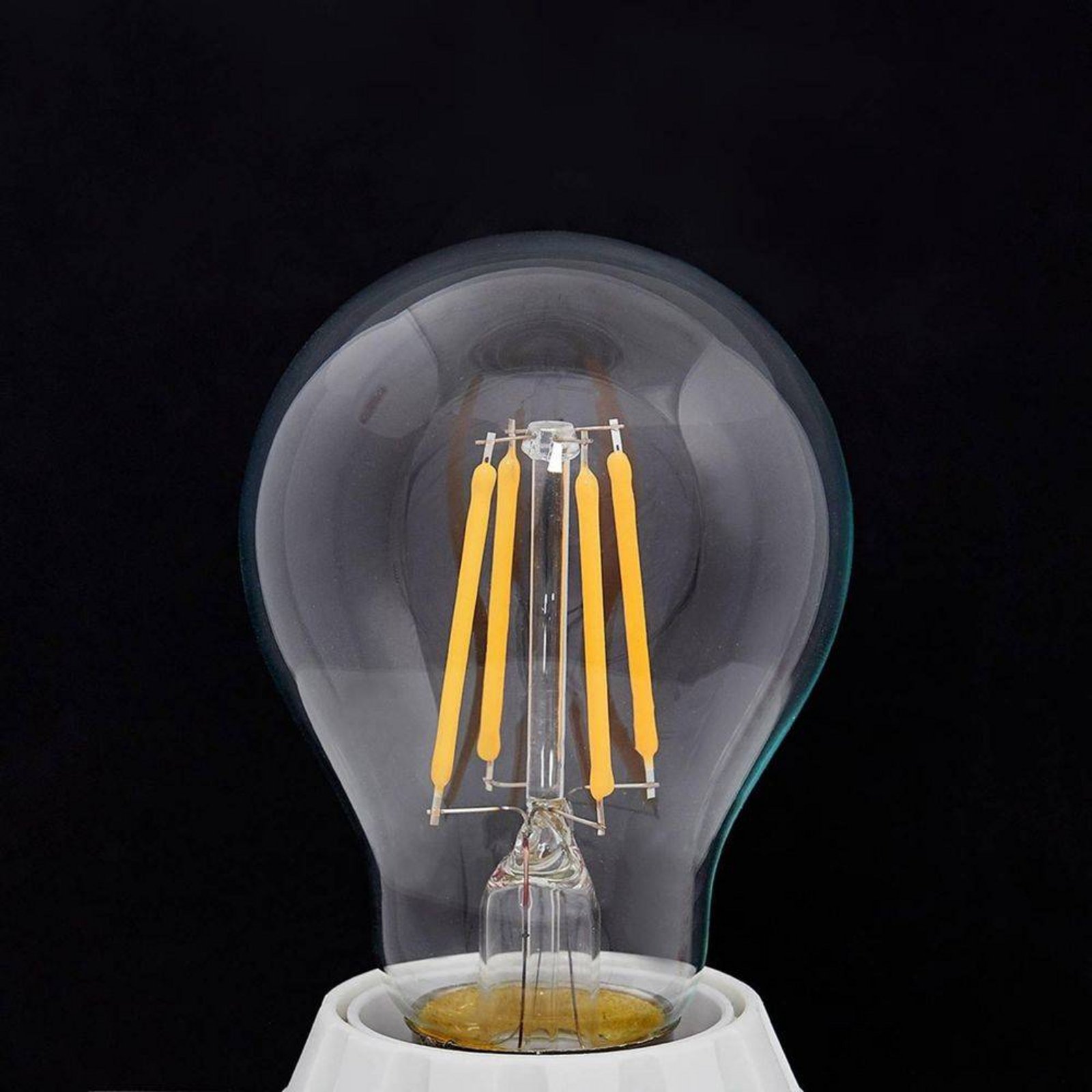 Bombilla LED 4W (470lm) Filament E27 Clear - Lindby