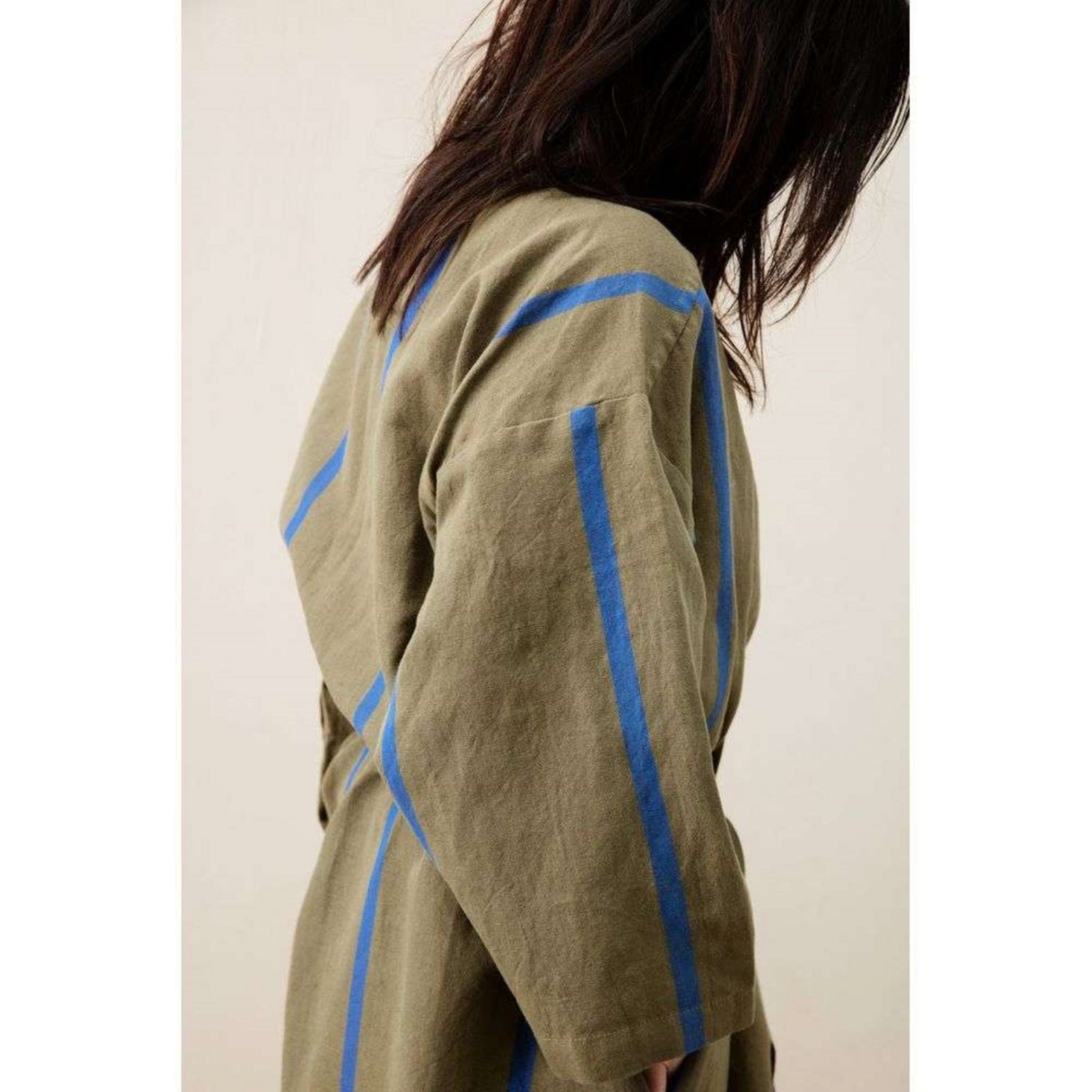 Field Robe Olive/Bright Blue - ferm LIVING