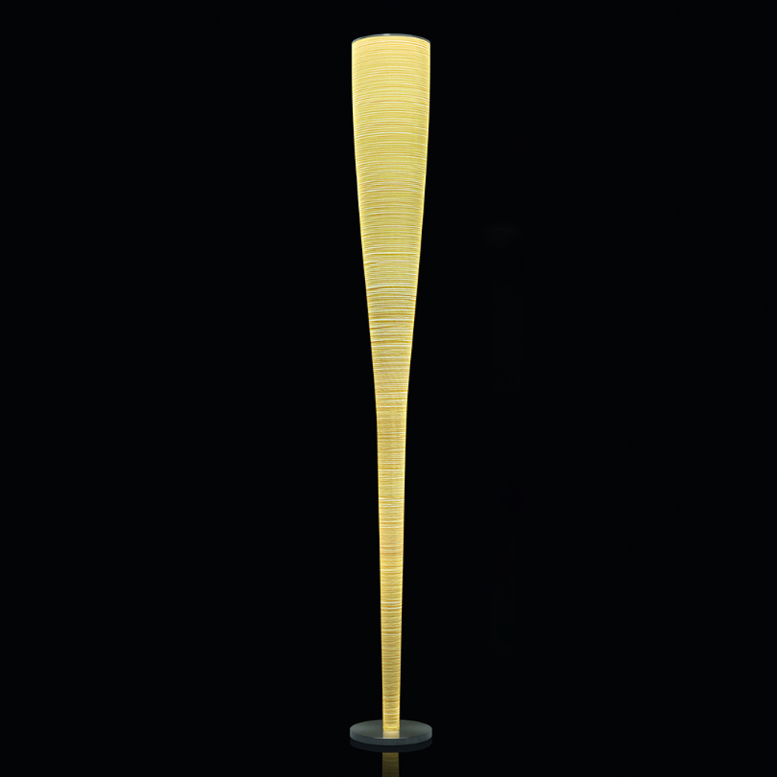 Foscarini Mite stojacia LED lampa, žltá