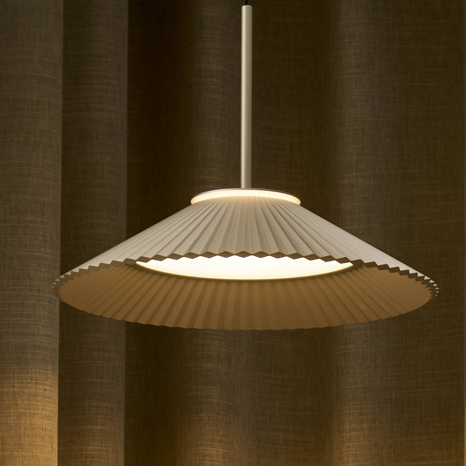 Żyrandol LED LOOM DESIGN „Ballerina”, kremowa, Ø 35 cm