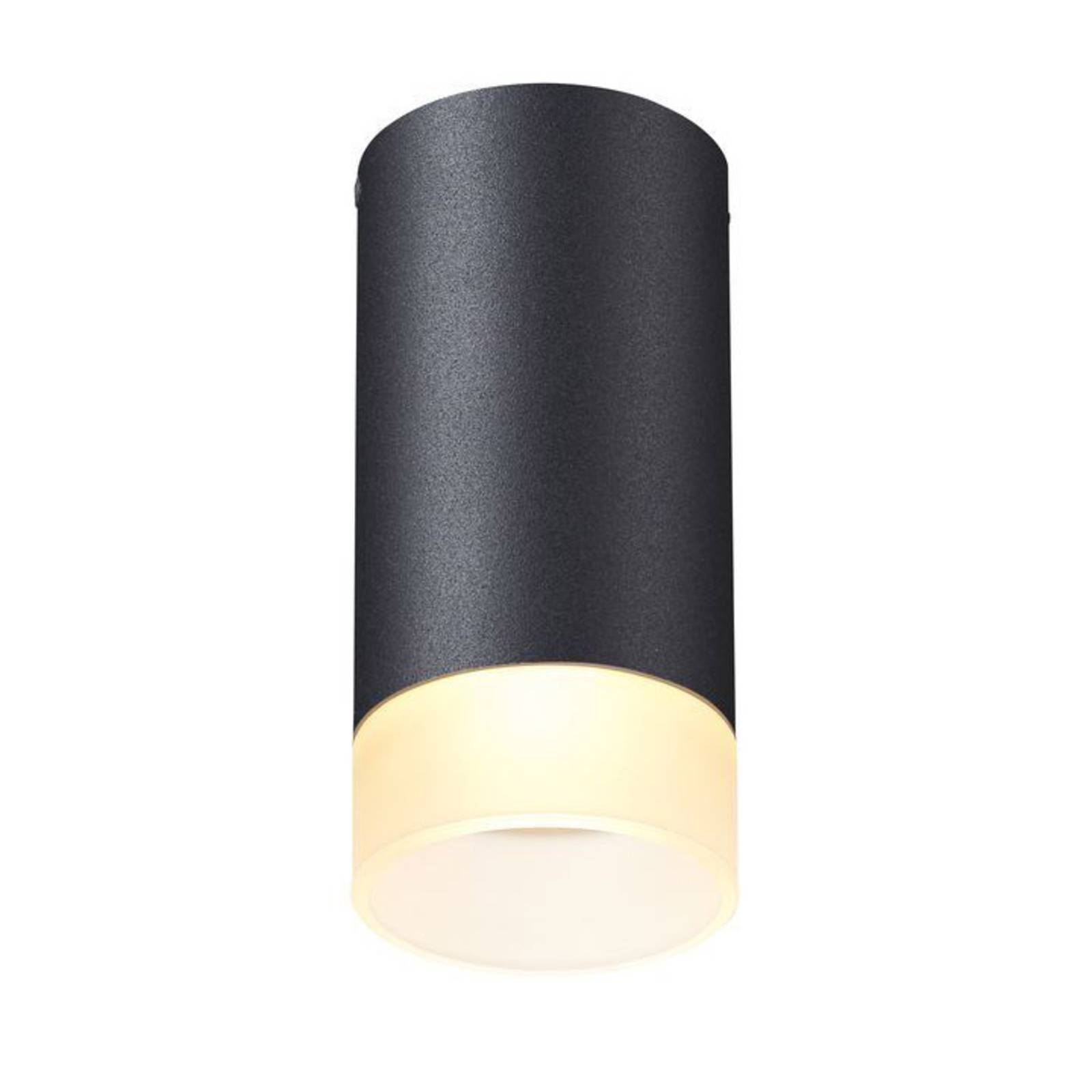 SLV Astina påbyggnadstaklampa, svart matt