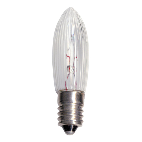 E10 1,8W 24V LED 3-pack reservlampor