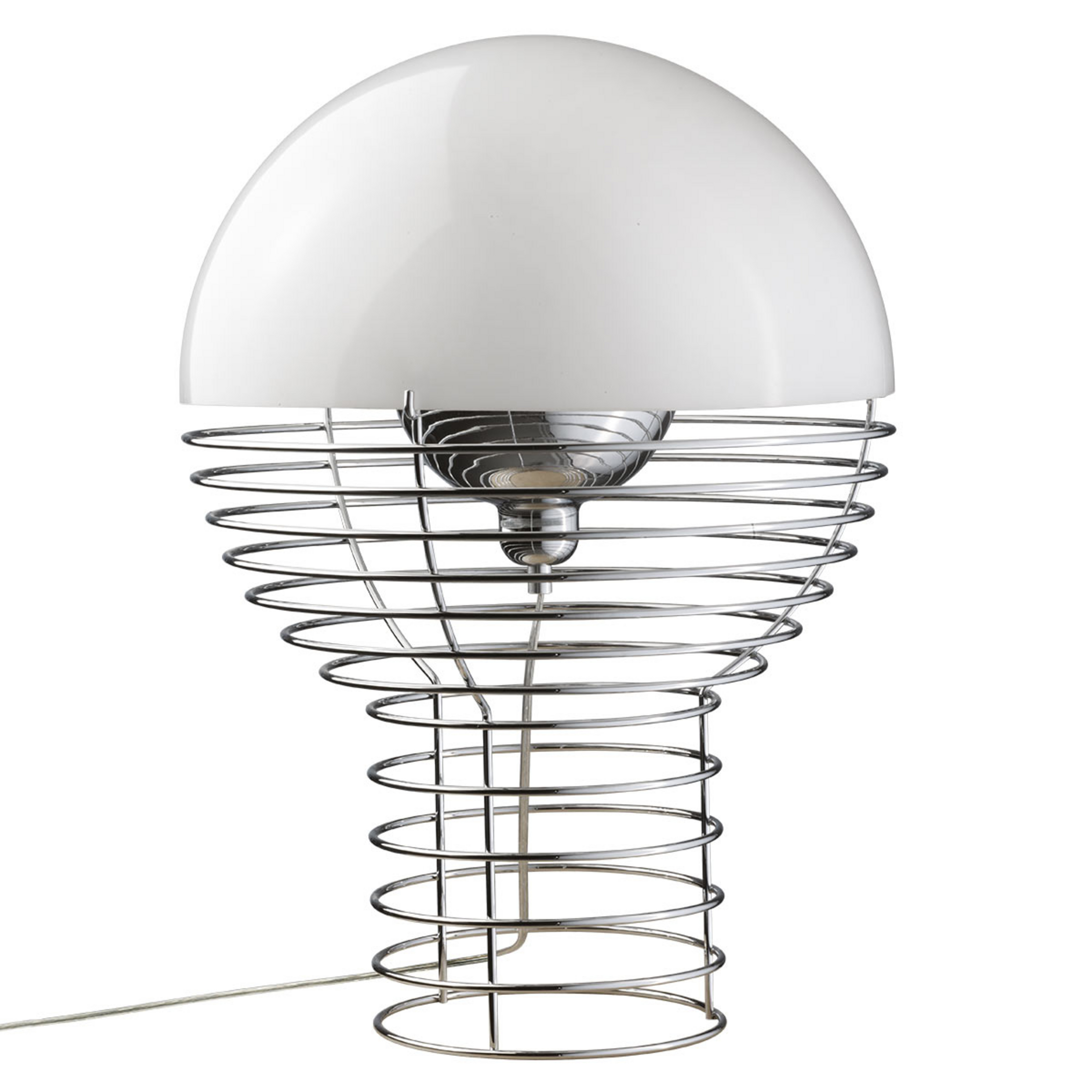 Wire Lampe de Table Blanc - Verpan