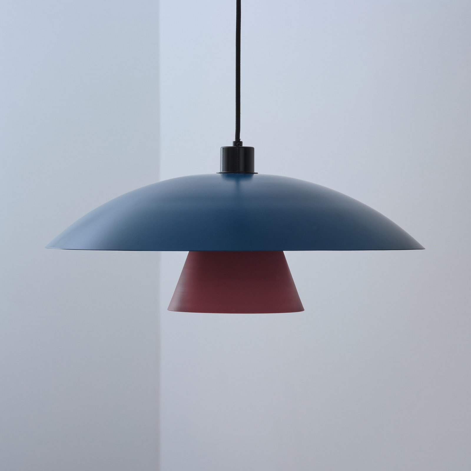 OSRAM hengelampe Decor Flying Mushroom blå/rosa, stål, E27