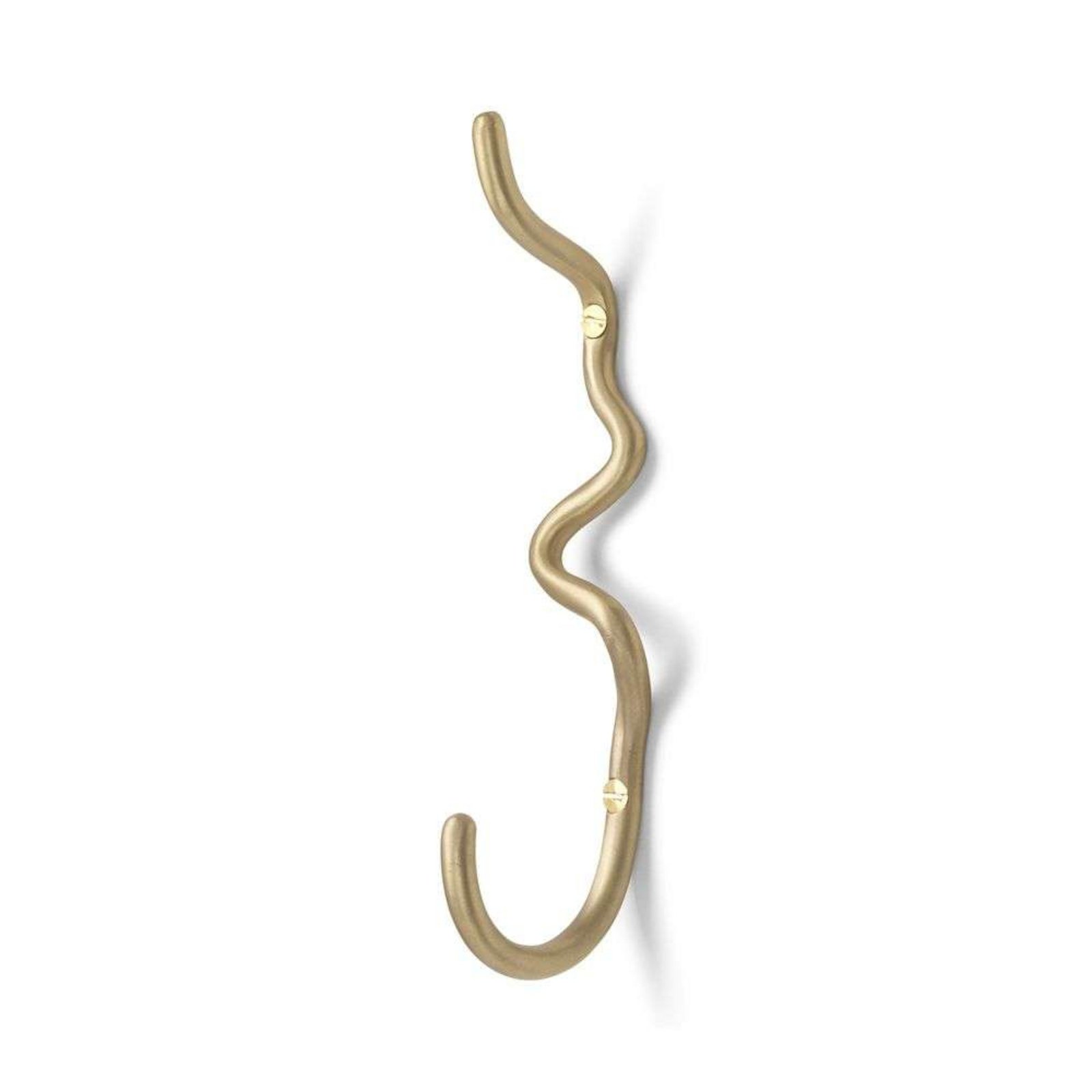 Curvature Hook Brass - ferm LIVING