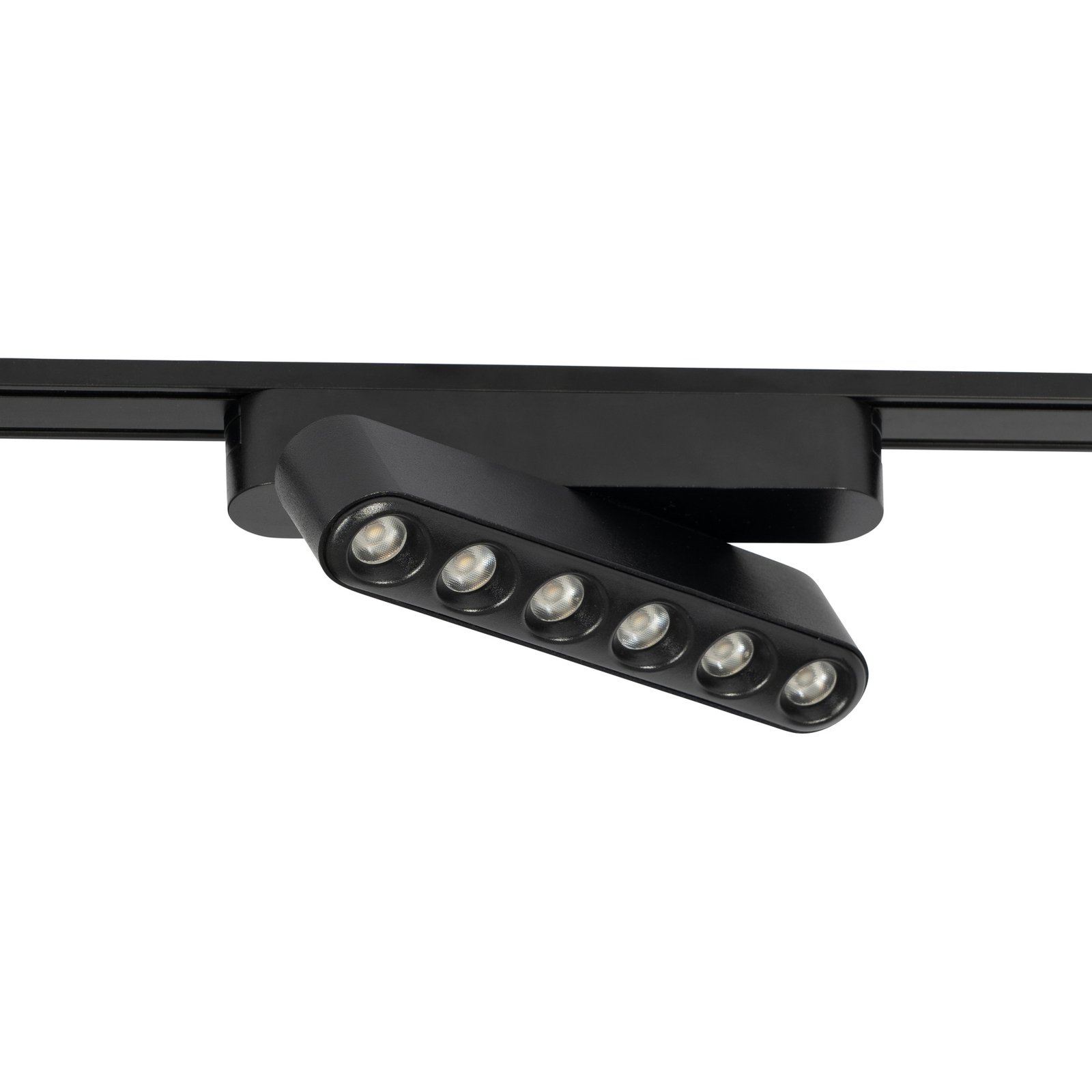 Sistema de riel Lumaro 48V, 10 tiras LED, negro, CCT