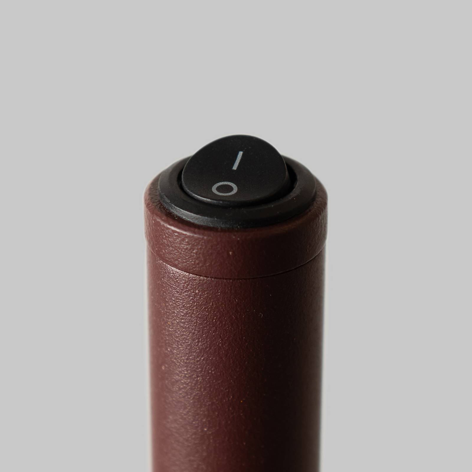 IT'S ABOUT ROMI lampa podłogowa Izmir, ciemnoczerwona, 3-punktowa