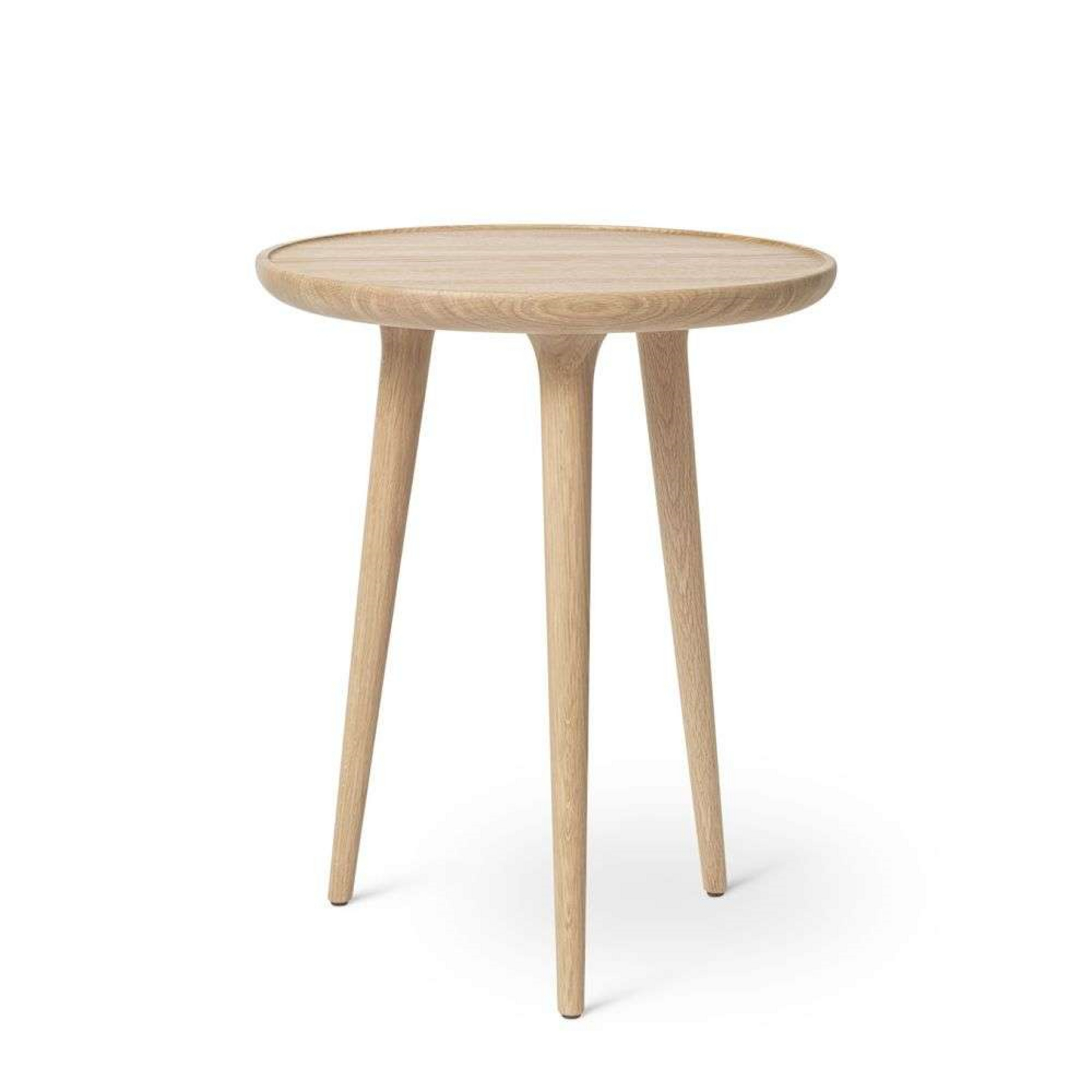 Accent Table D'appoint Matt Lacq Oak Medium Ø45 - Mater