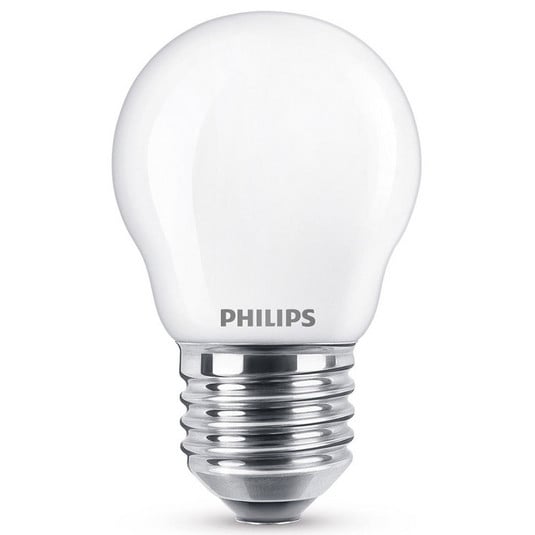 Philips LED csepp lámpa E27 2,2W, meleg fehér opál