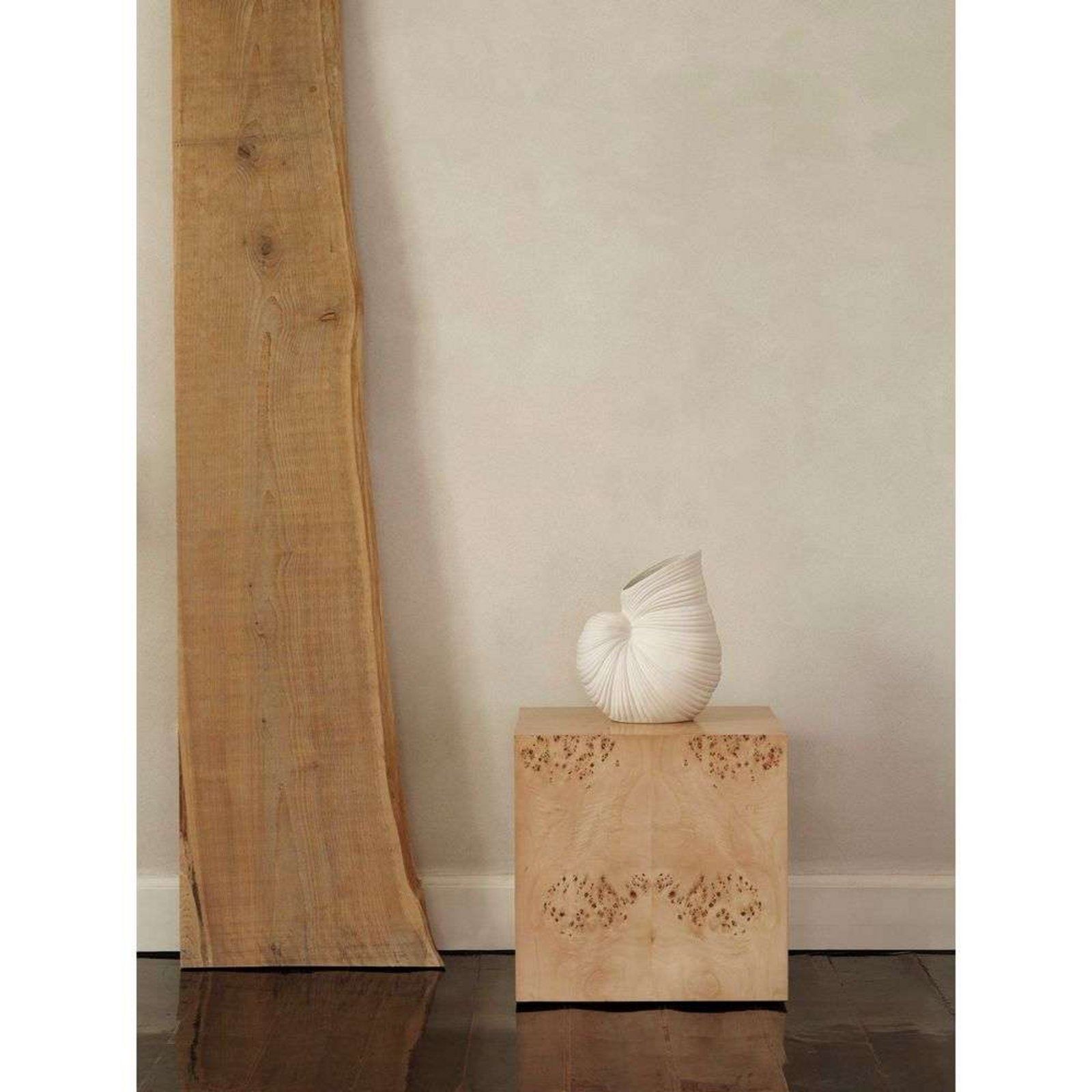 Shell Vase Off-White - ferm LIVING