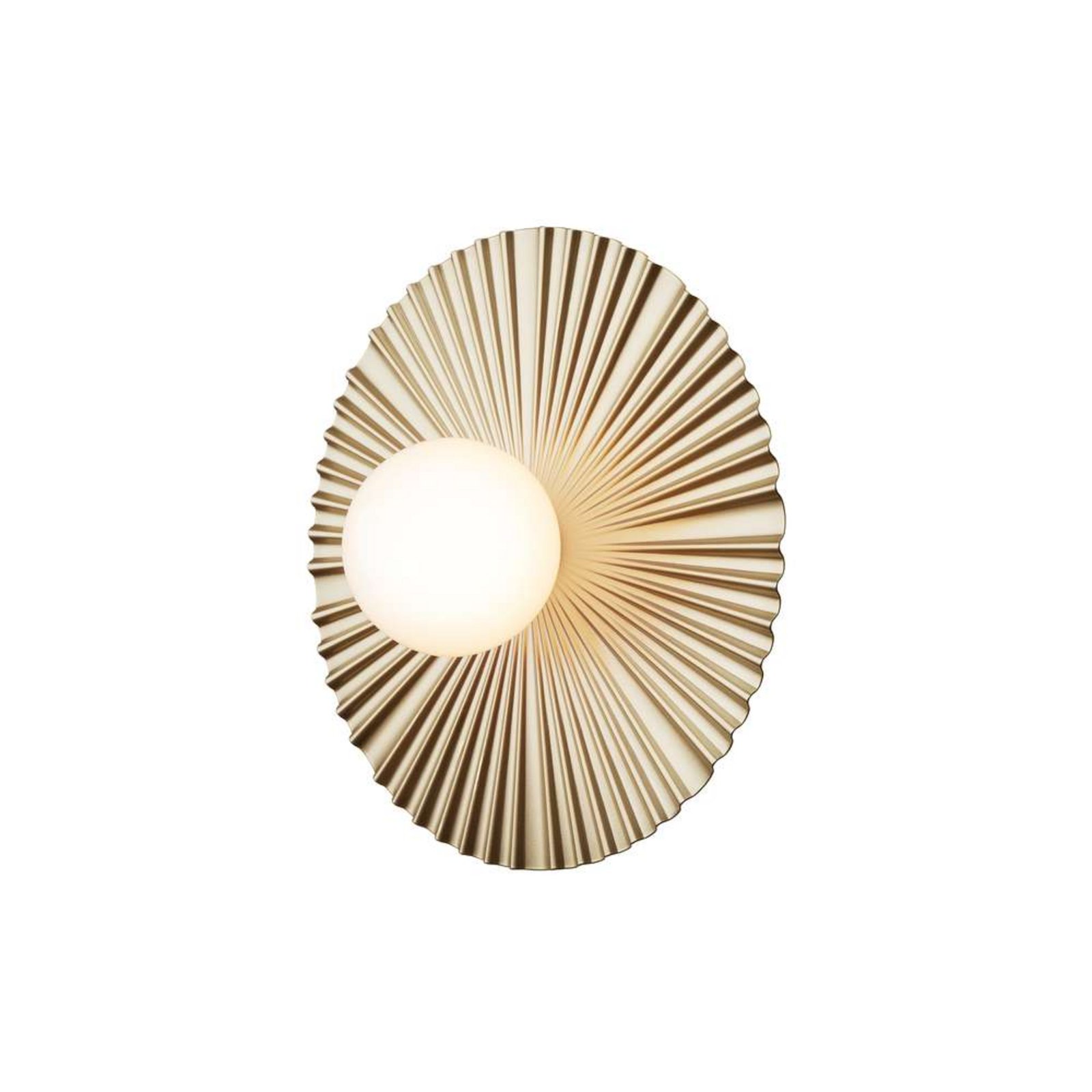 Liila Muuse Vägg-/Plafond IP44 Medium Nordic Gold/Opal - Nuura