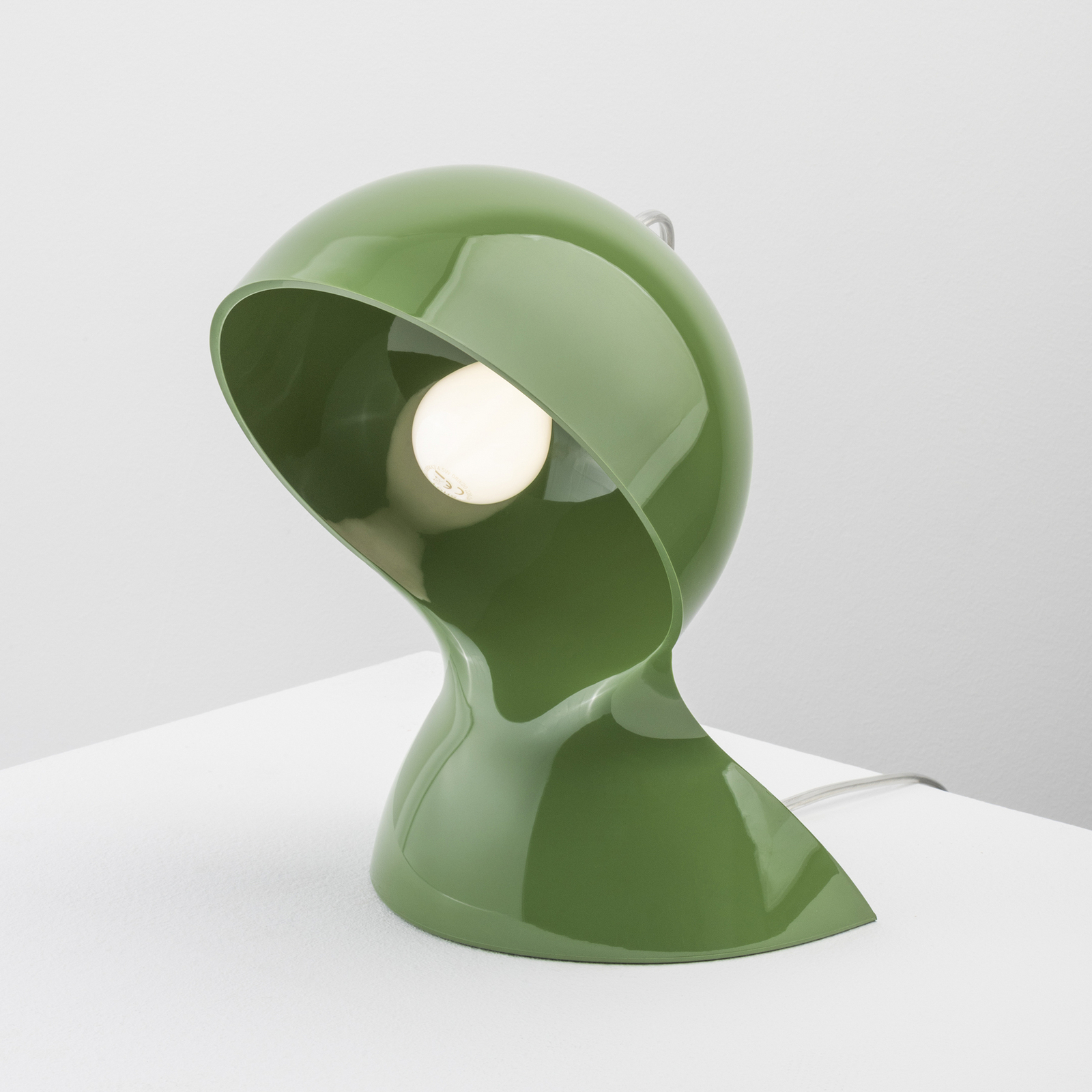 Artemide Tischleuchte Dalù, grün, Höhe 26 cm, E14 Artemide Tischleuchte Dalù, grün, Höhe 26 cm, E14