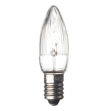 E10 ljuslampor 3W 12V 3-pack