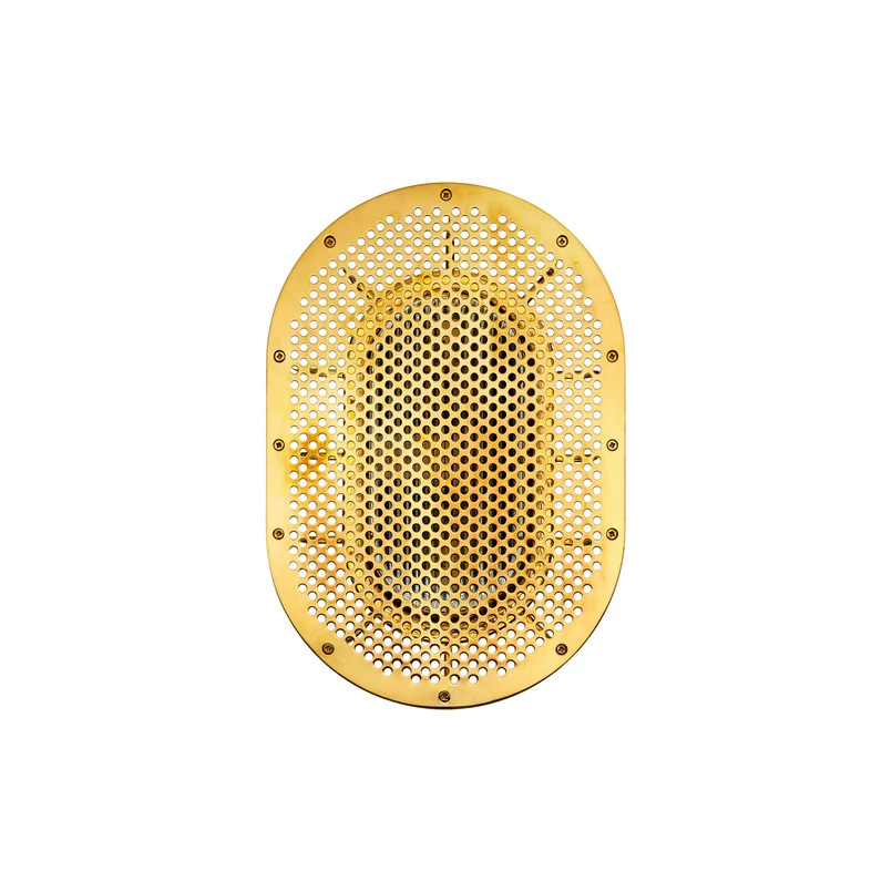 DESIGN BY US - Night Rider Applique Murale Raw Brass