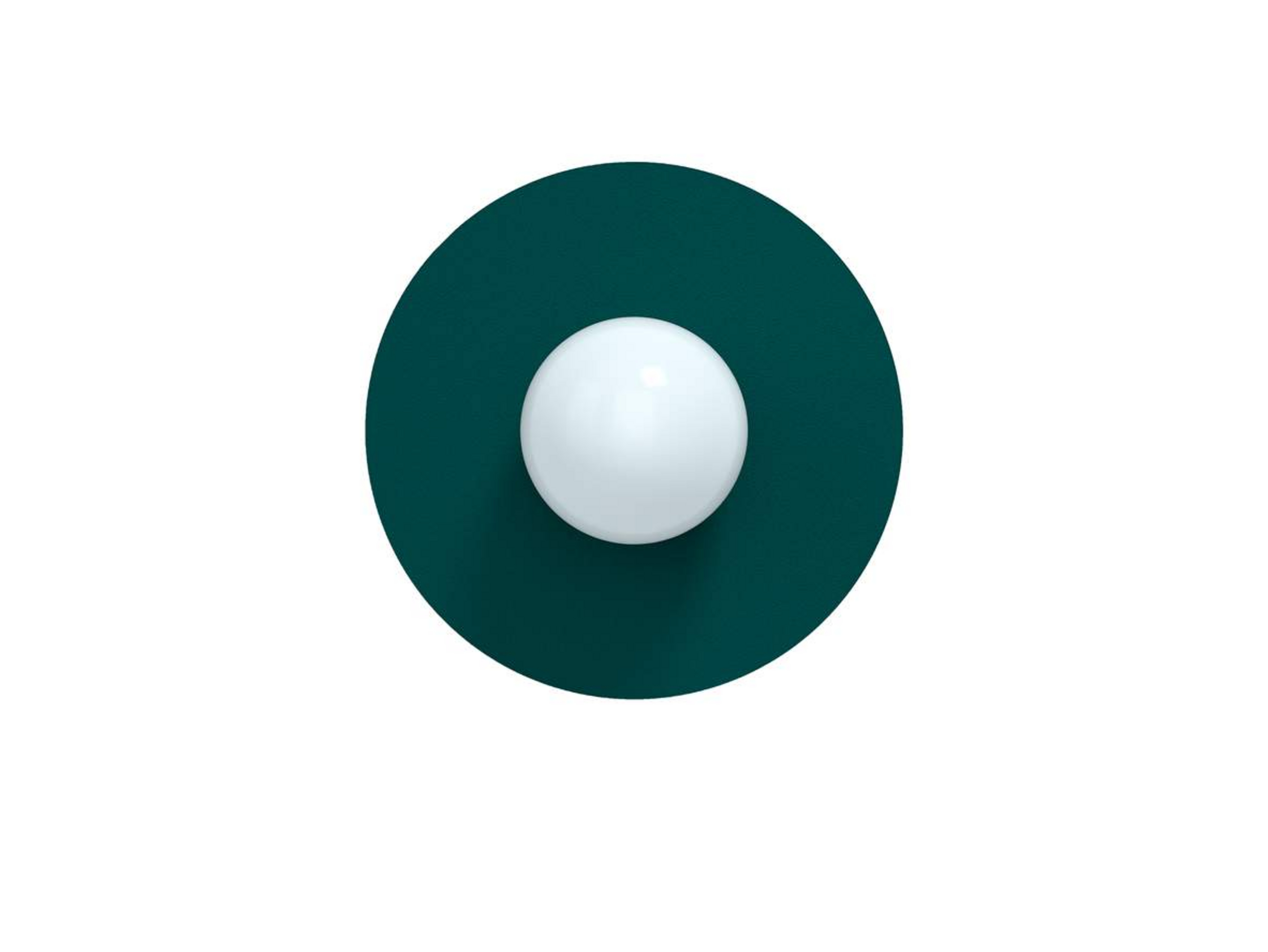Candy Big Circle 360 S wandlamp, groen - Swedish Ninja