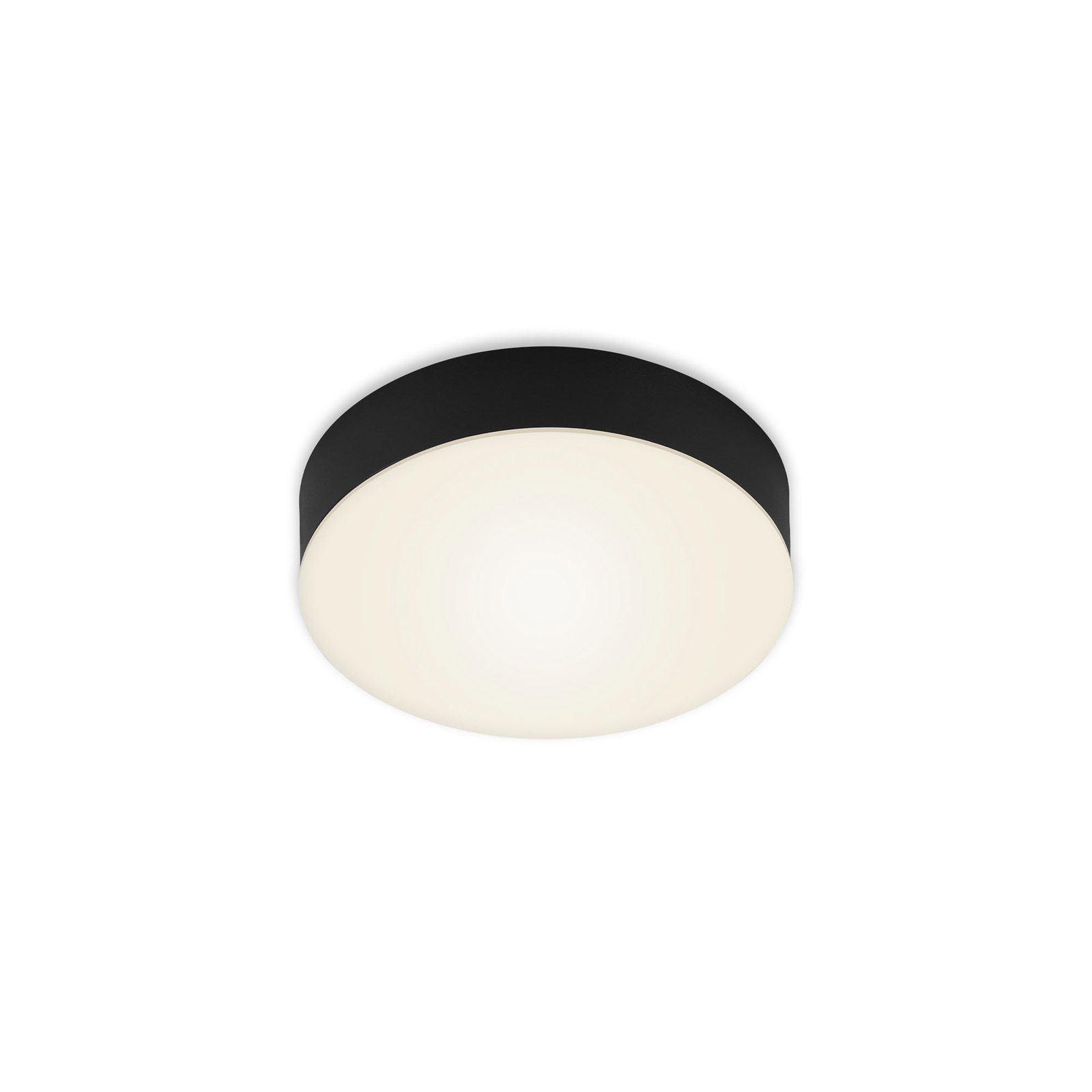 LED ceiling light Flame round, frameless, 3,000 K