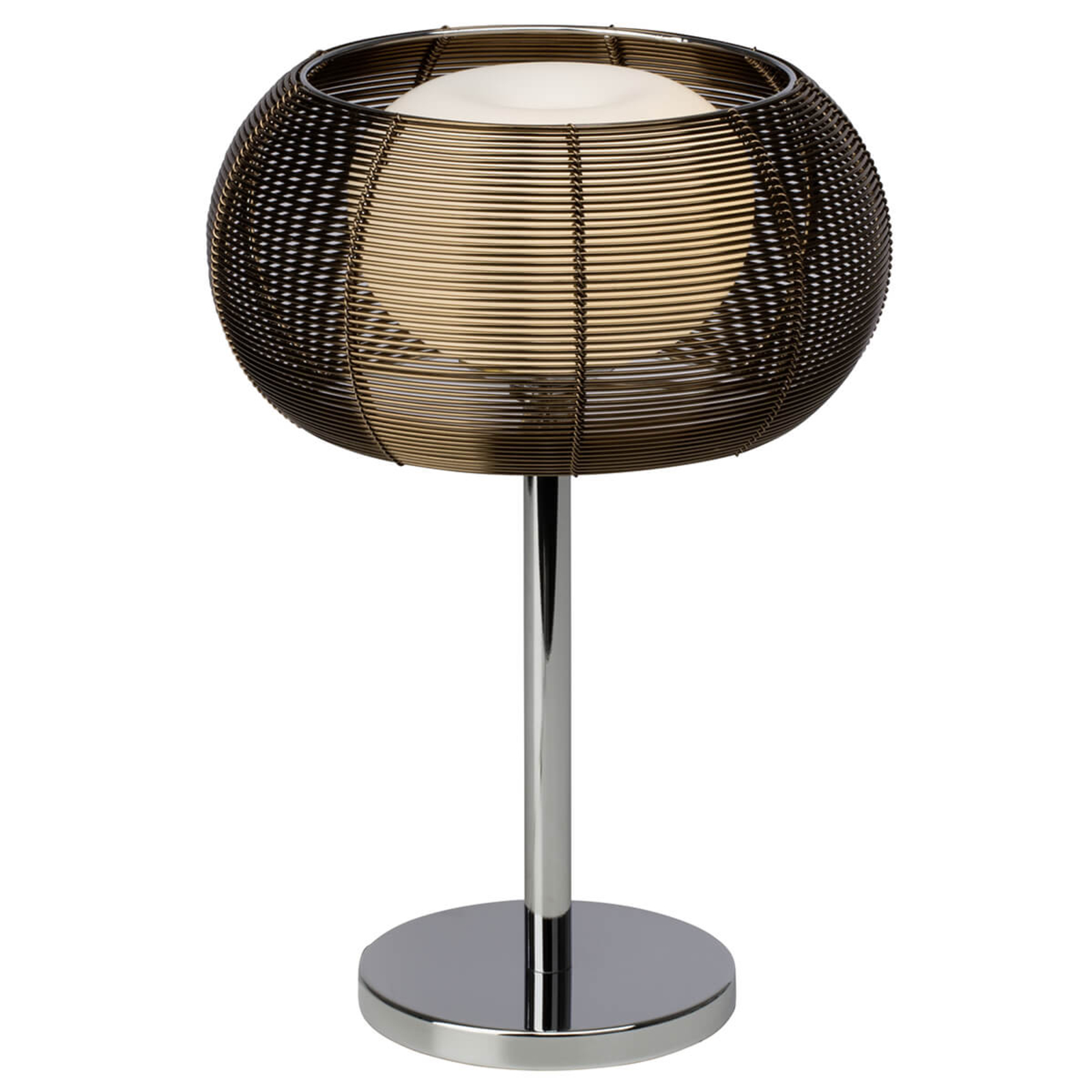 Elegante lámpara de mesa Relax, bronce