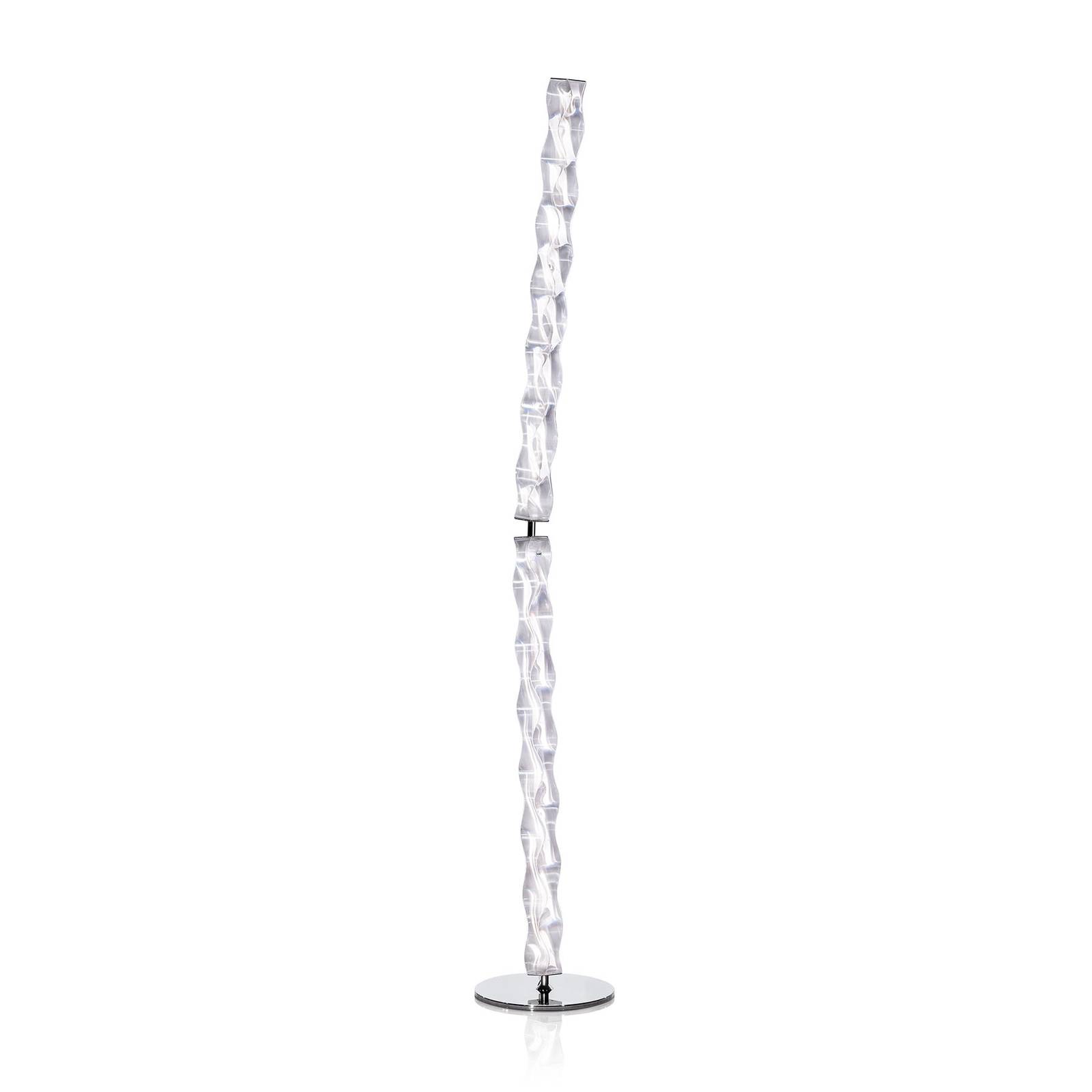 Slamp Designer Floor Lamp - Living / Dining Room - Hanging Light - dimmable - Clear