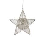 PR Home "Rigel" dekoratyvinė metalinė žvaigždė Ø 50 cm sidabrinė