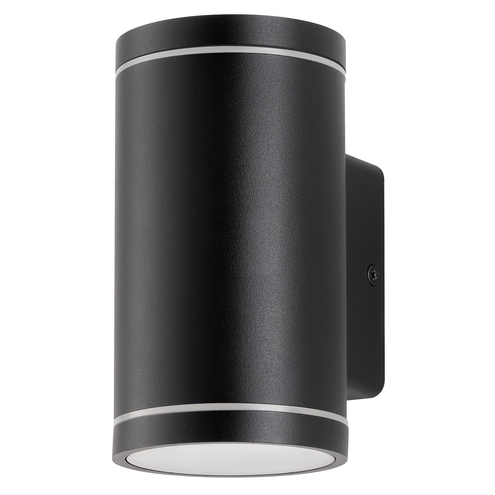 Valtin Smart LED Applique Murale d'Extérieur Noir - Lindby